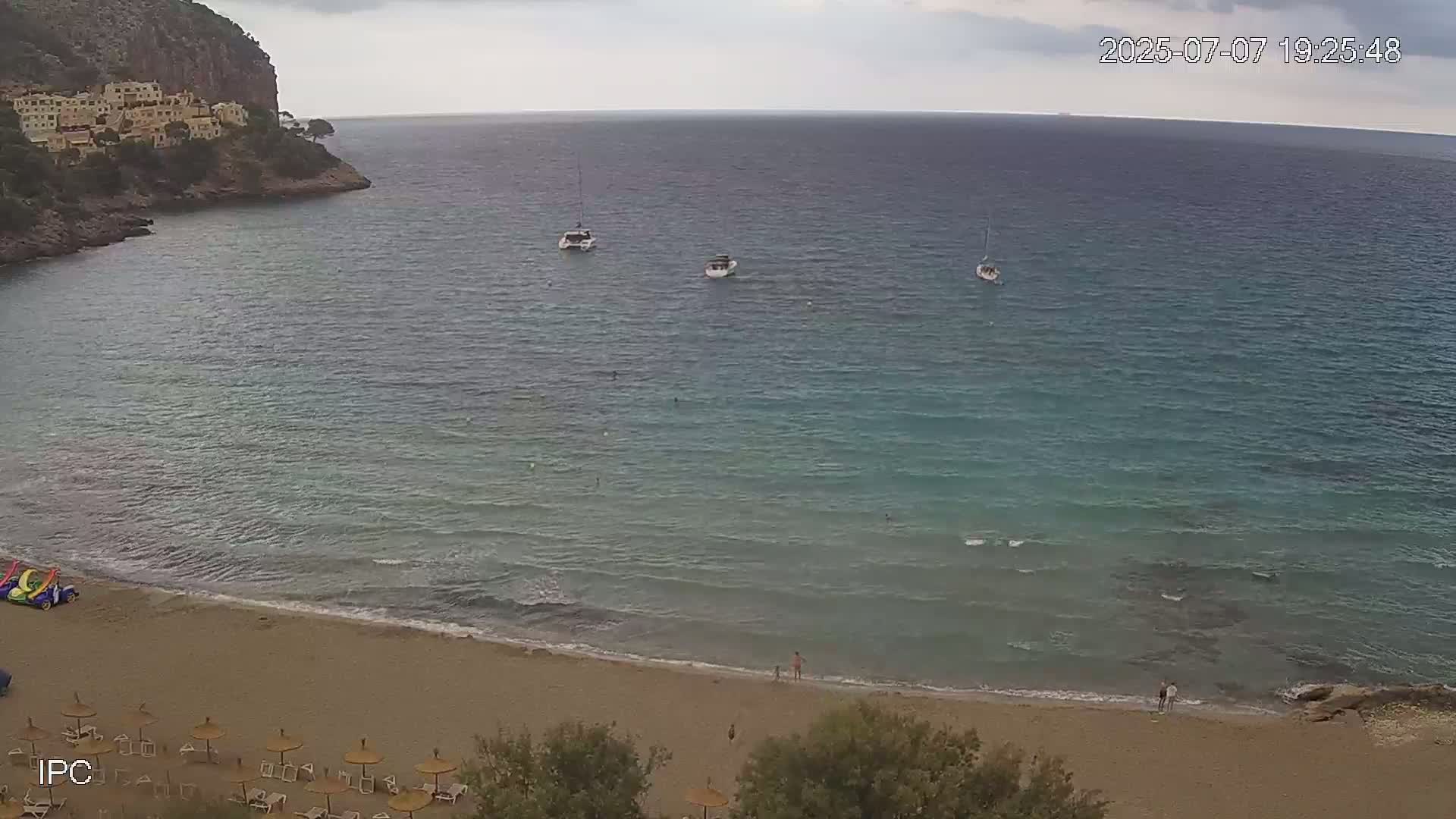 Capdepera, Playa de Canyamel Beach Live Cam - Mallorca, Balearic Islands, Spain