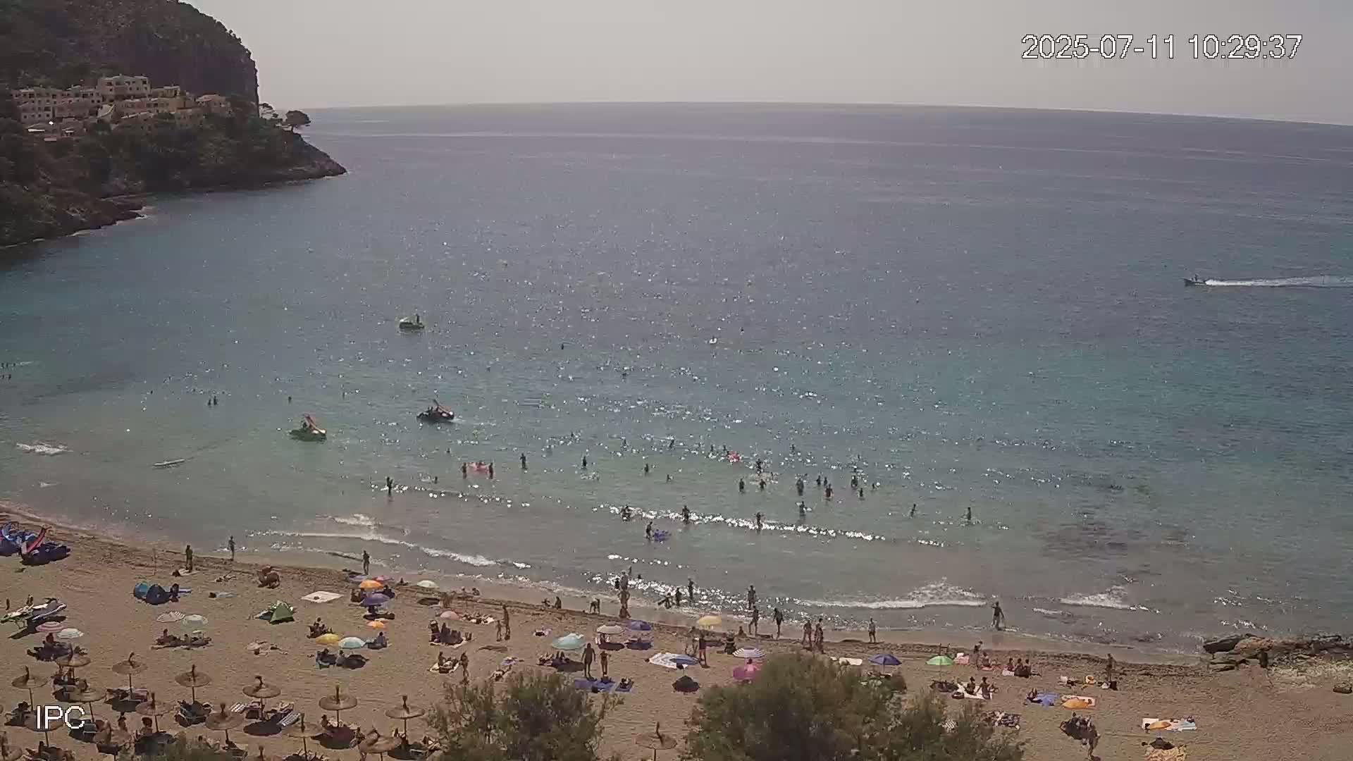 Capdepera, Playa de Canyamel Beach Live Cam - Mallorca, Balearic Islands, Spain