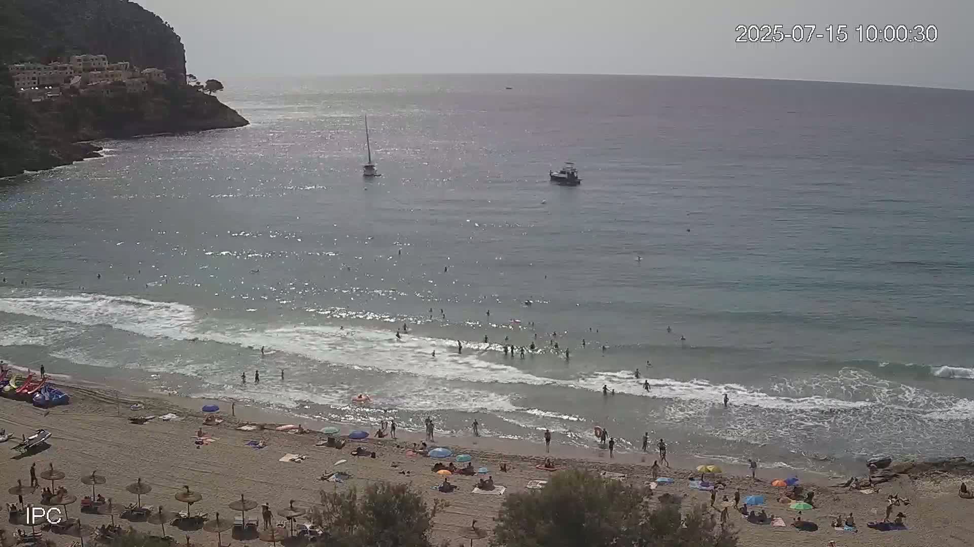 Capdepera, Playa de Canyamel Beach Live Cam - Mallorca, Balearic Islands, Spain