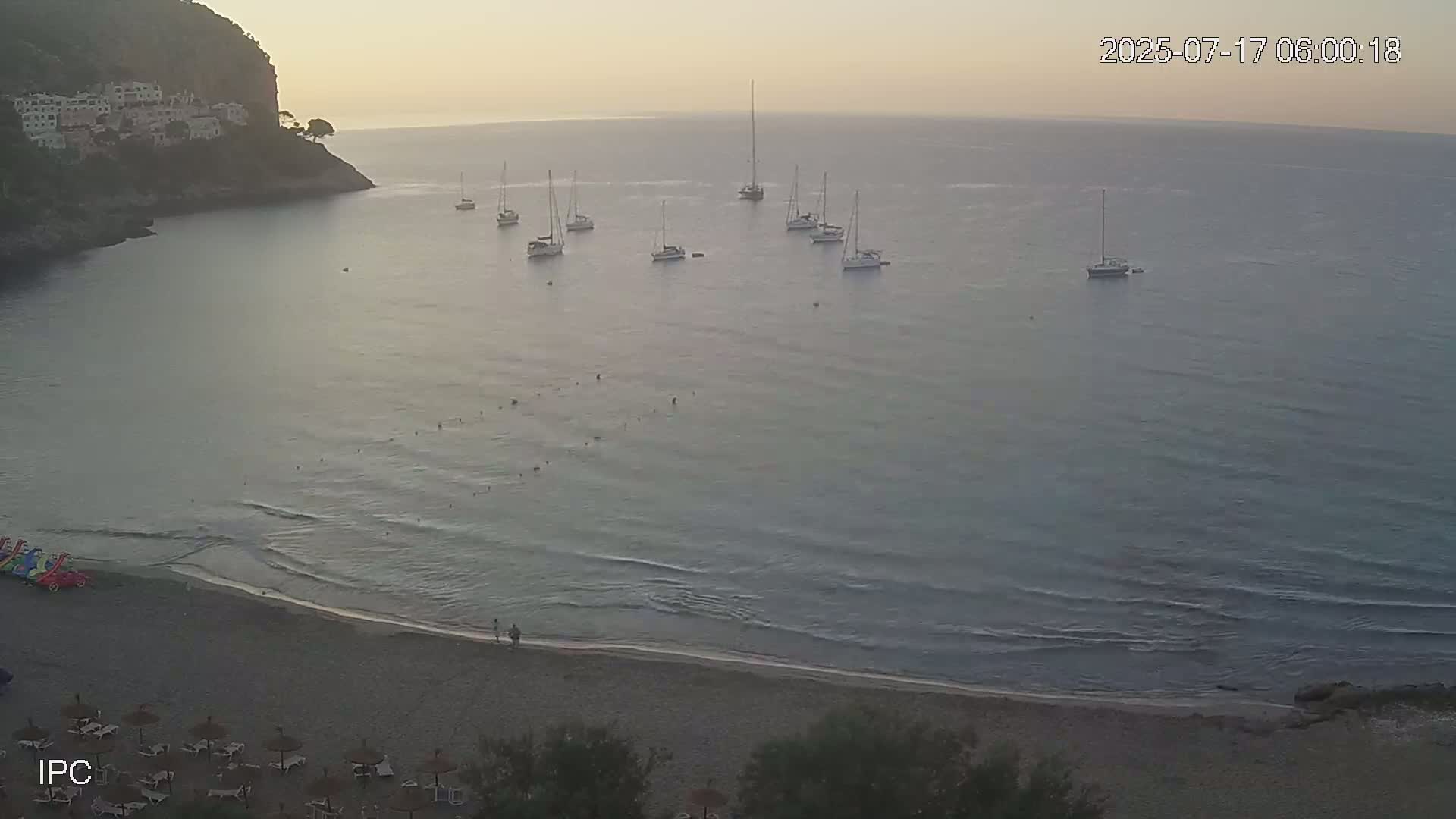 Capdepera, Playa de Canyamel Beach Live Cam - Mallorca, Balearic Islands, Spain