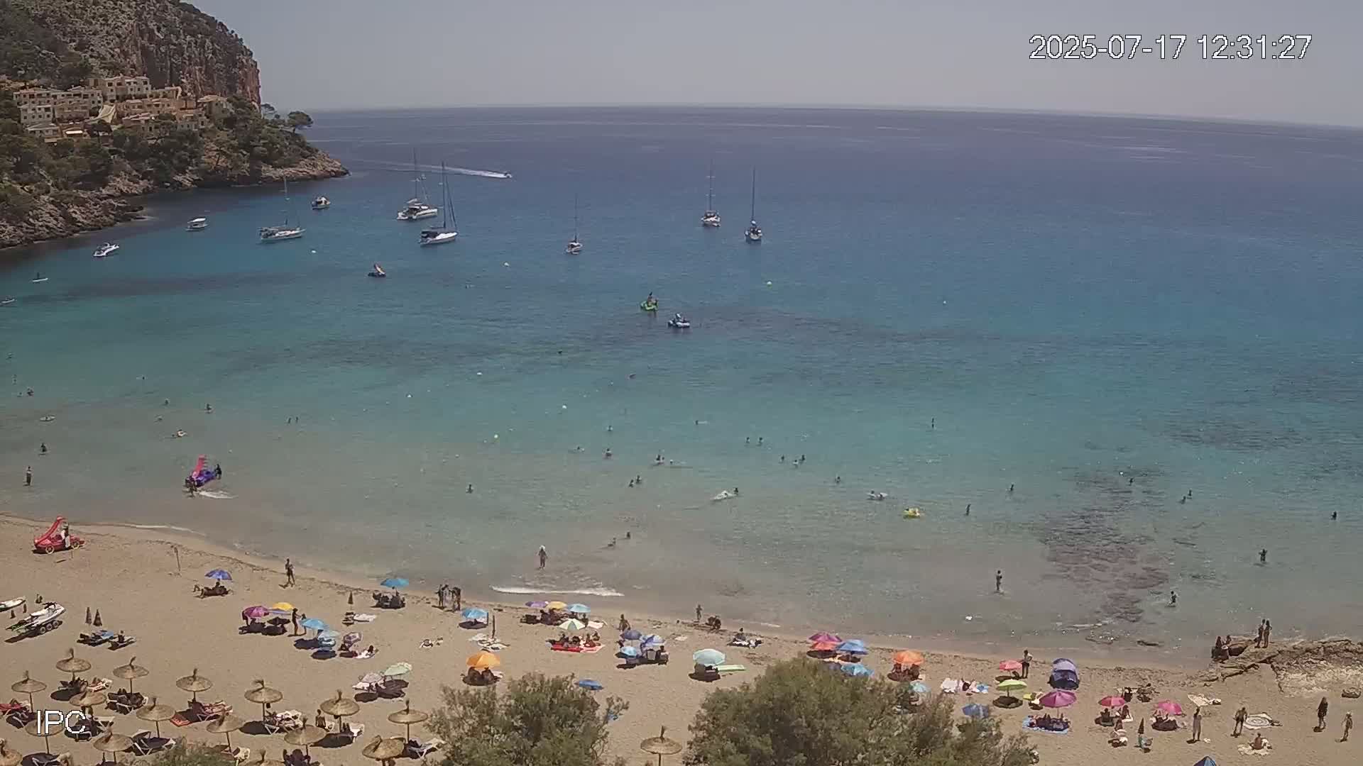 Capdepera, Playa de Canyamel Beach Live Cam - Mallorca, Balearic Islands, Spain