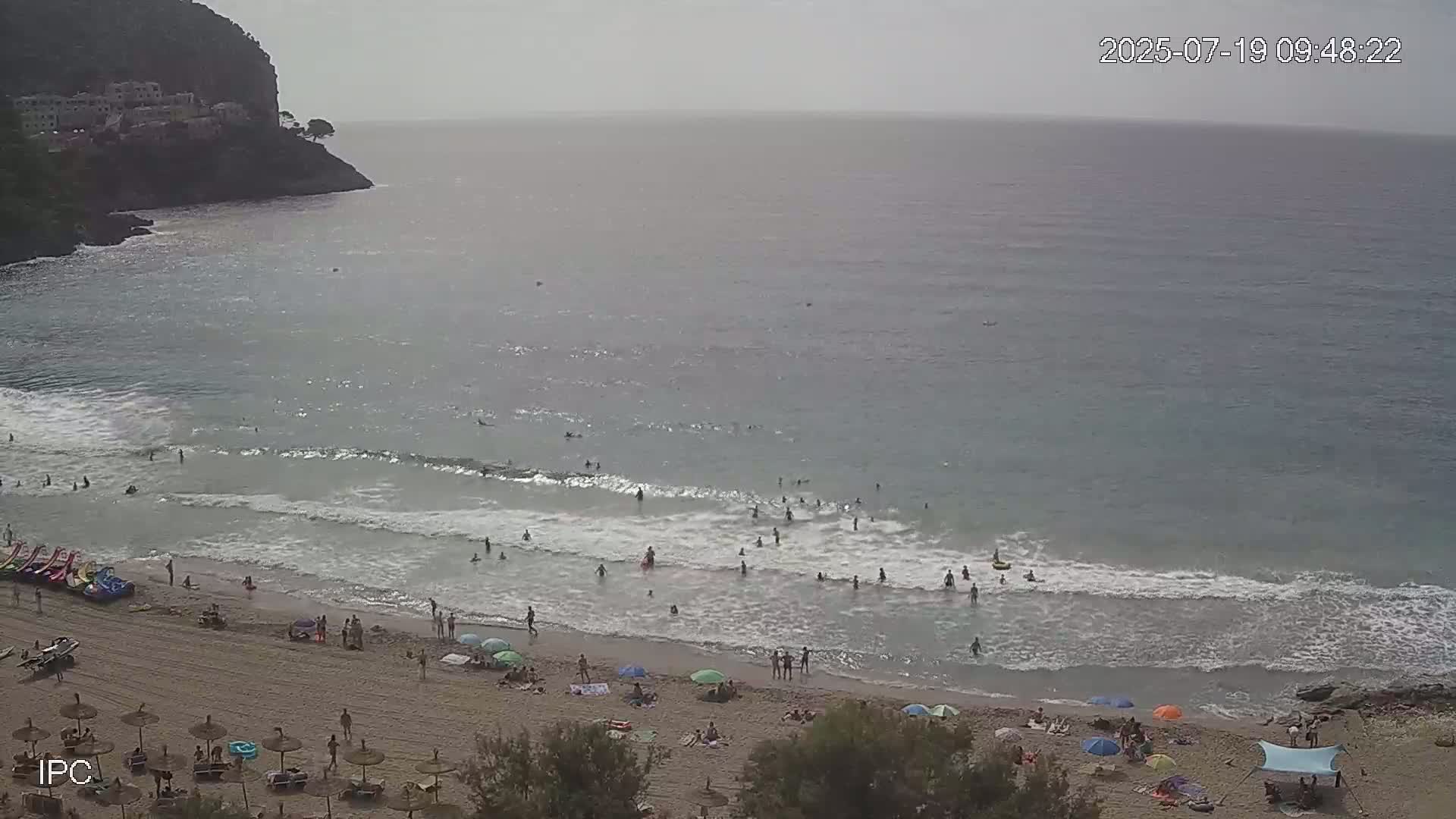 Capdepera, Playa de Canyamel Beach Live Cam - Mallorca, Balearic Islands, Spain