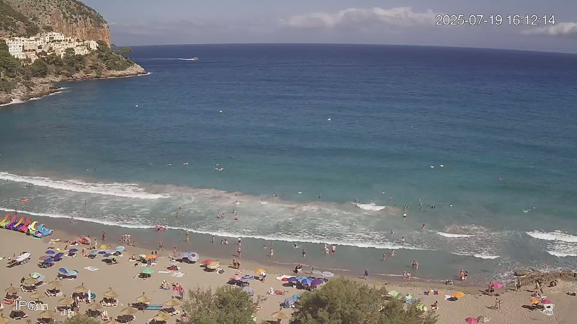 Capdepera, Playa de Canyamel Beach Live Cam - Mallorca, Balearic Islands, Spain