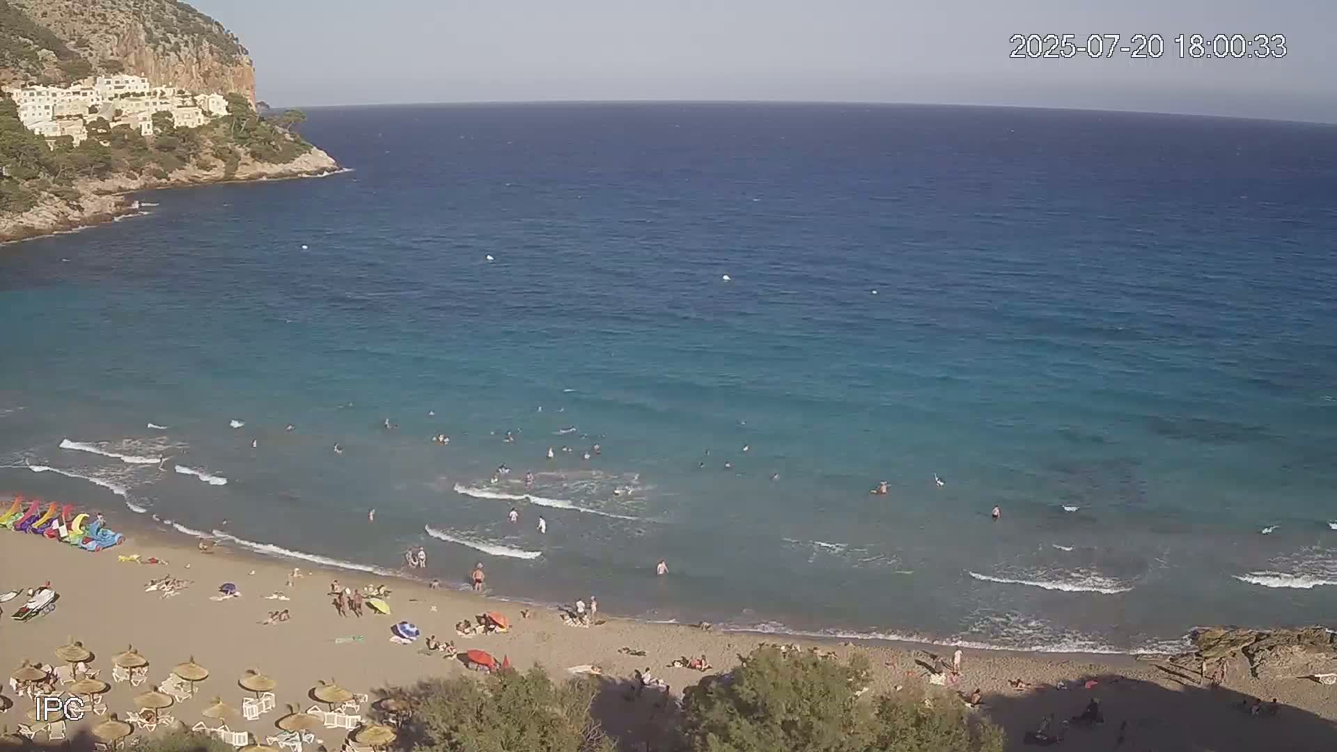 Capdepera, Playa de Canyamel Beach Live Cam - Mallorca, Balearic Islands, Spain