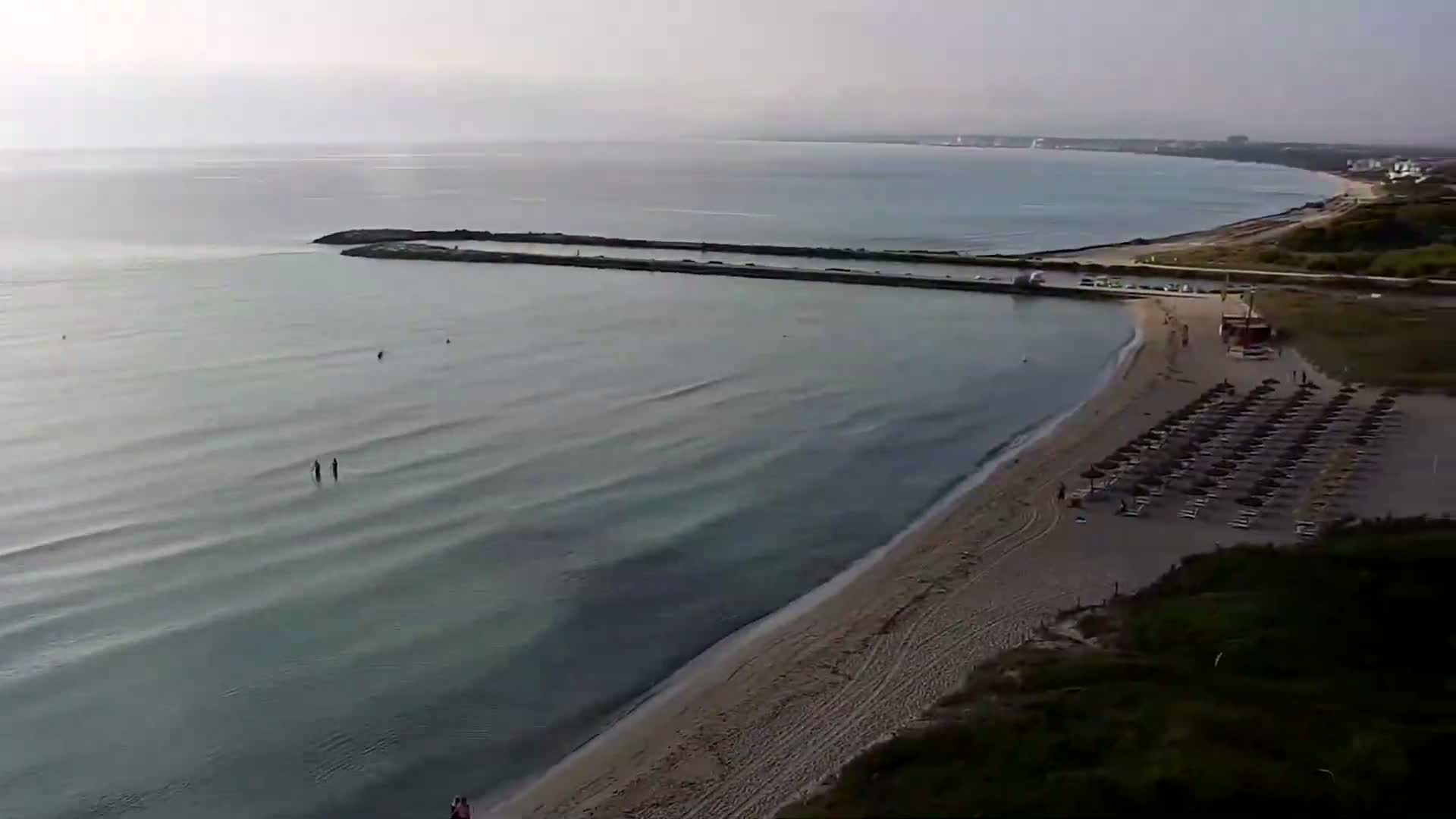 Playa de Muro Beach Live Cam - Mallorca, Balearic Islands, Spain