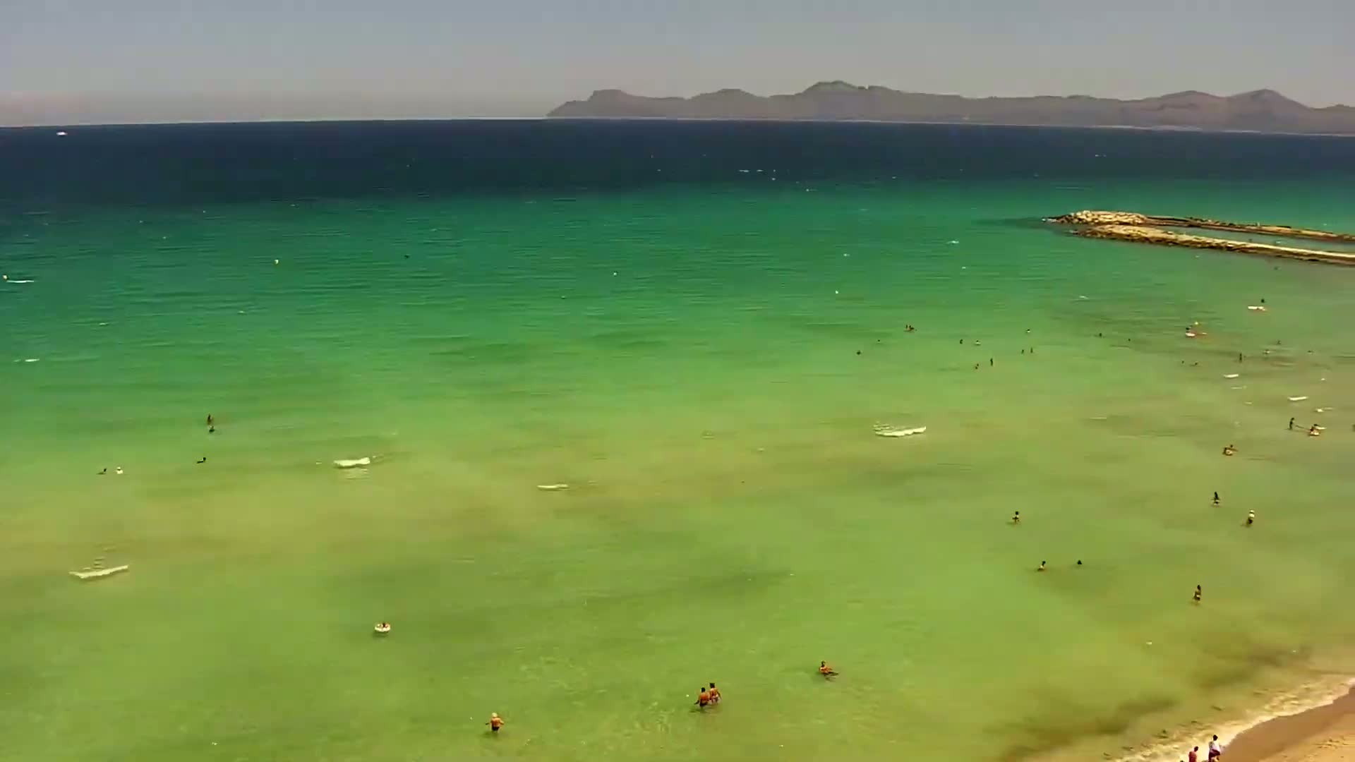 Playa de Muro Beach Live Cam - Mallorca, Balearic Islands, Spain