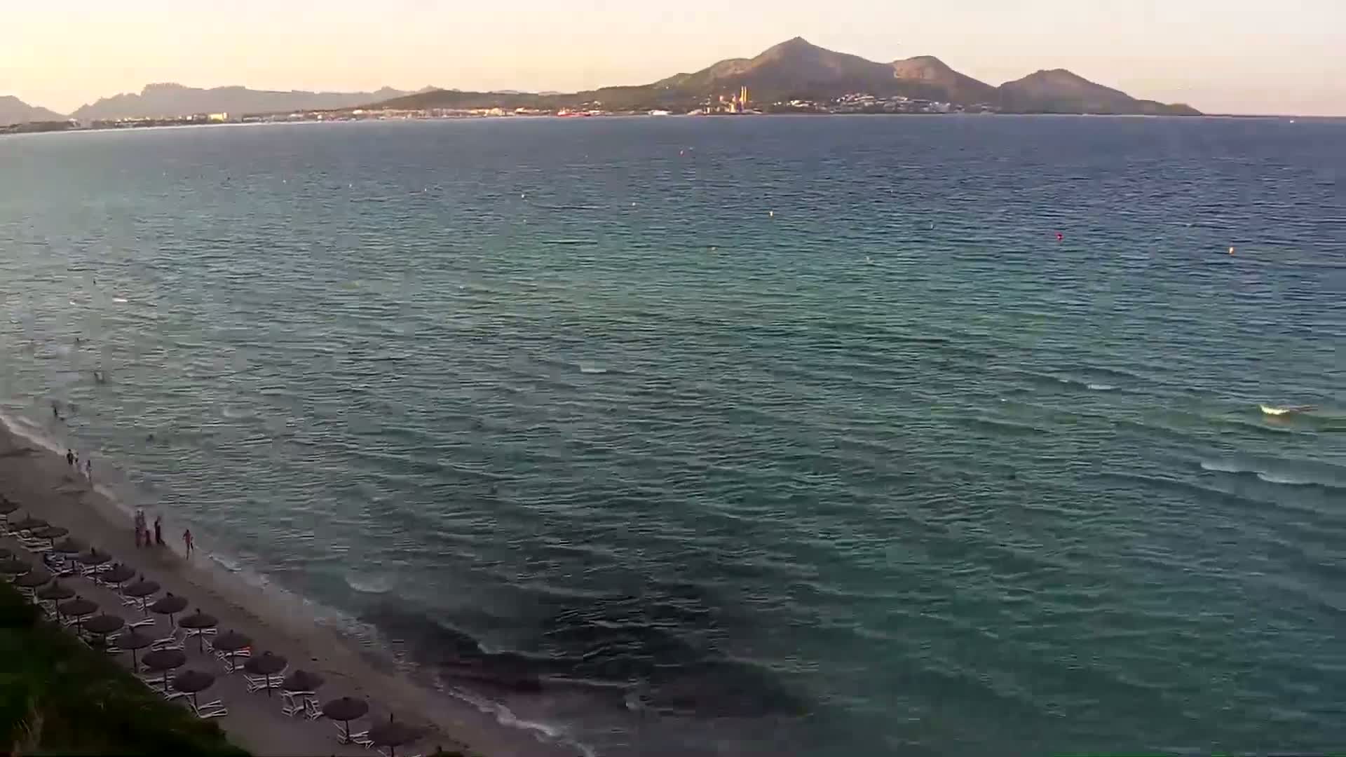 Playa de Muro Beach Live Cam - Mallorca, Balearic Islands, Spain
