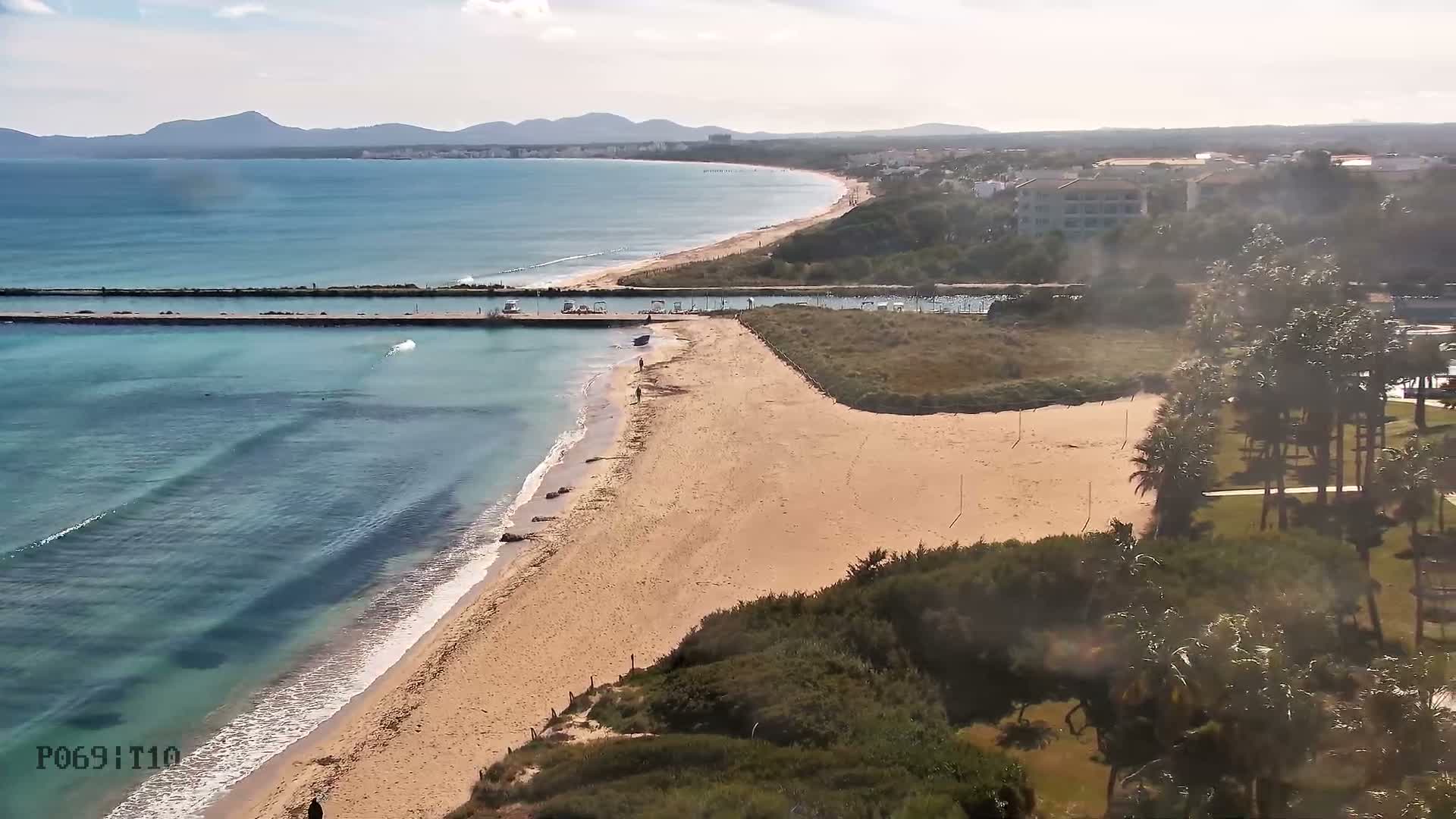 Playa de Muro Beach Live Cam - Mallorca, Balearic Islands, Spain