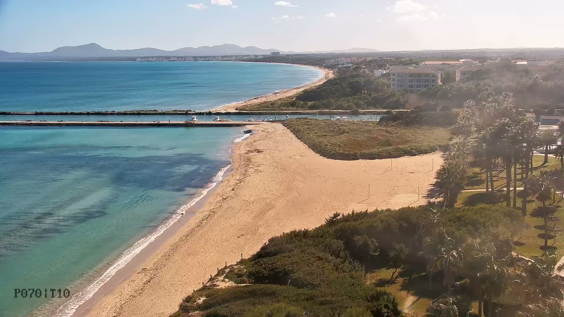 Playa de Muro Beach Live Cam - Mallorca, Balearic Islands, Spain