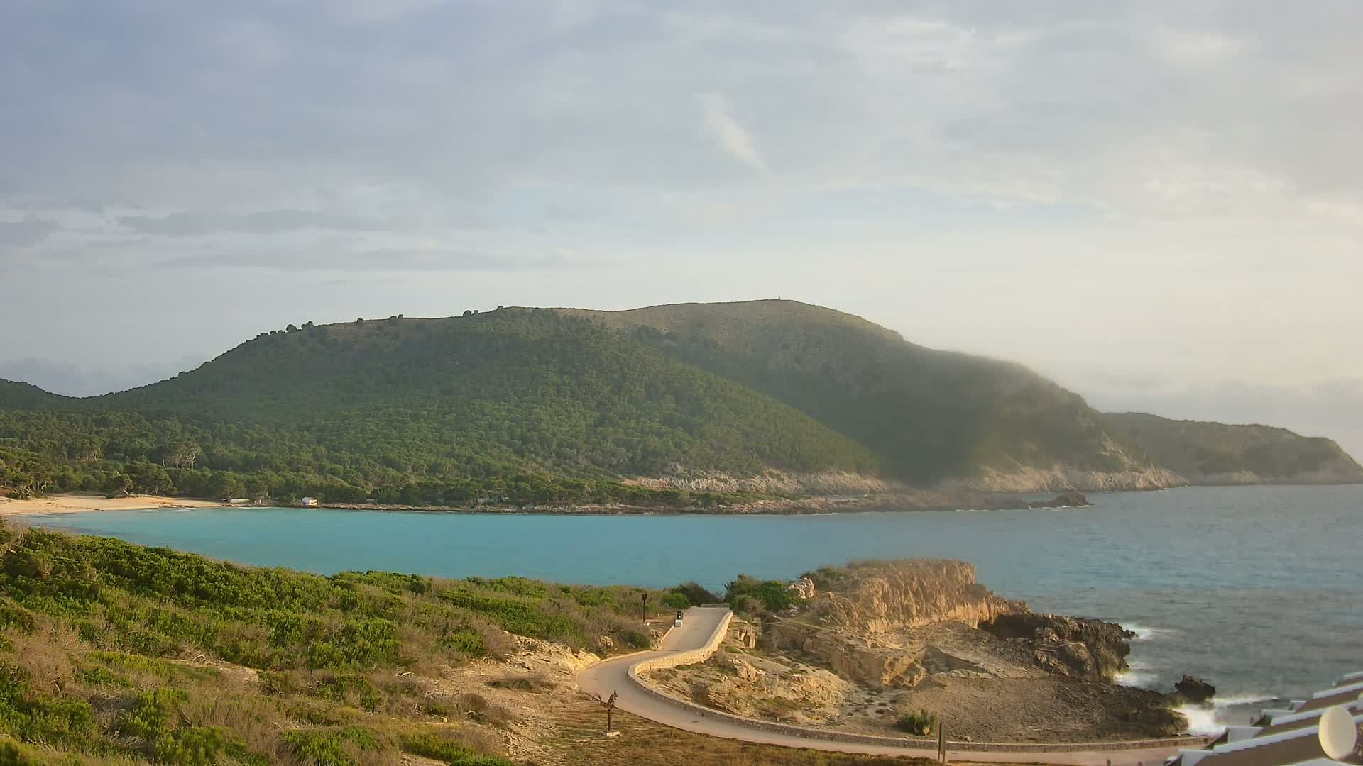 Capdepera, Cala Agulla Cove Live Cam - Mallorca, Balearic Islands, Spain