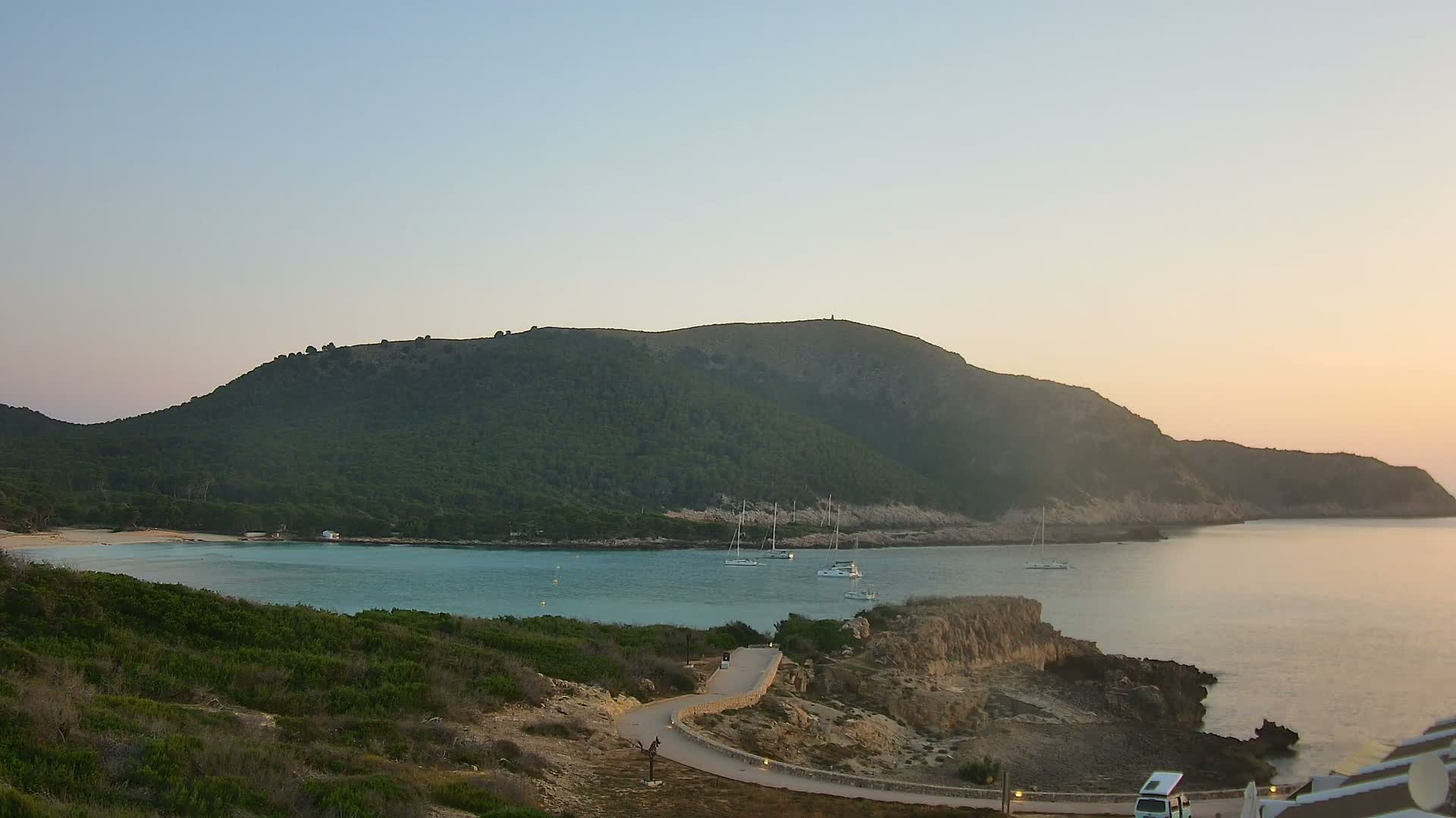 Capdepera, Cala Agulla Cove Live Cam - Mallorca, Balearic Islands, Spain