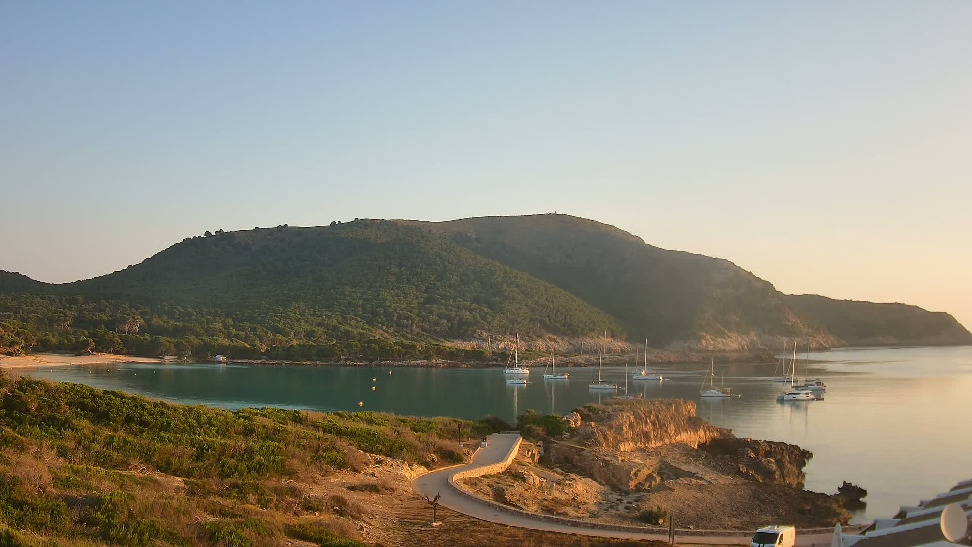 Capdepera, Cala Agulla Cove Live Cam - Mallorca, Balearic Islands, Spain