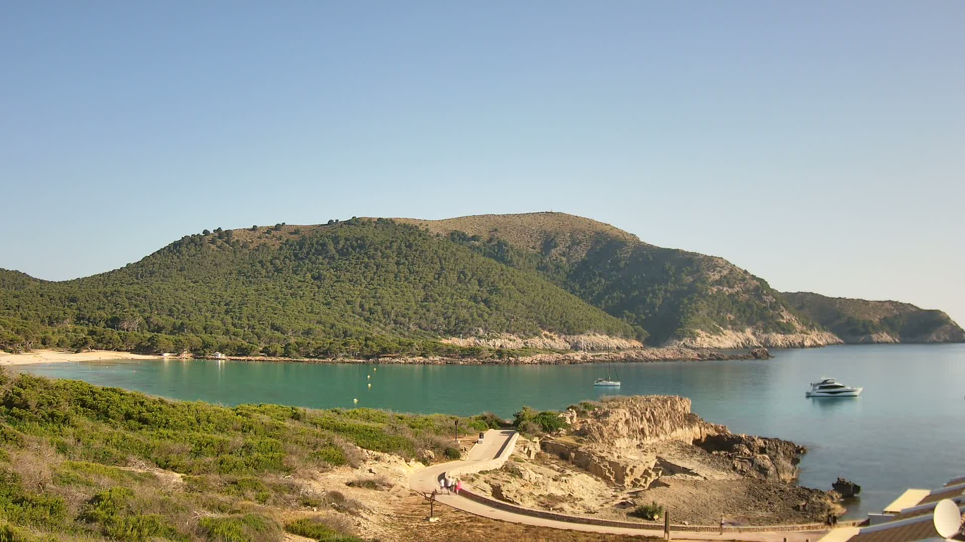 Capdepera, Cala Agulla Cove Live Cam - Mallorca, Balearic Islands, Spain