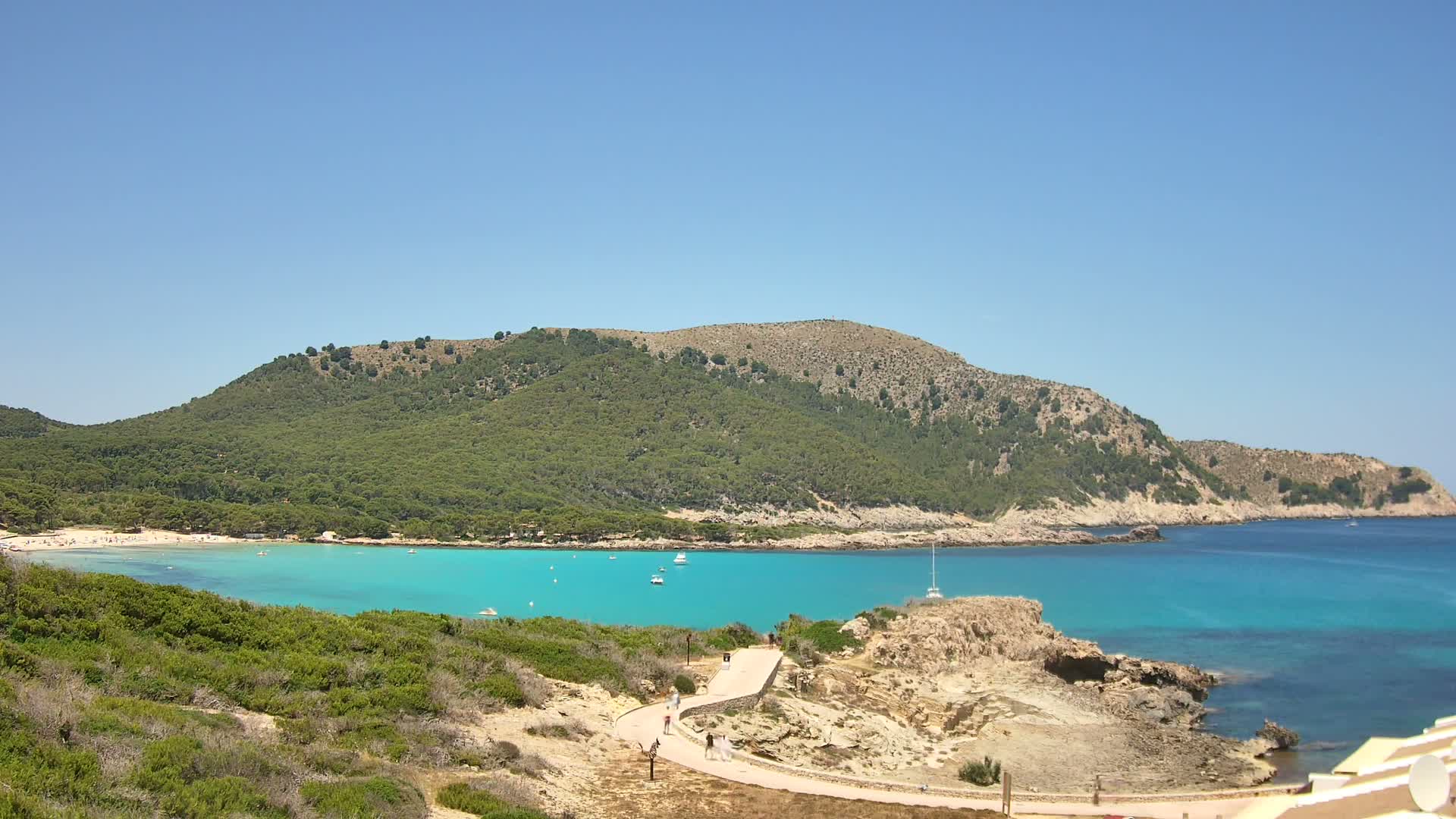 Capdepera, Cala Agulla Cove Live Cam - Mallorca, Balearic Islands, Spain