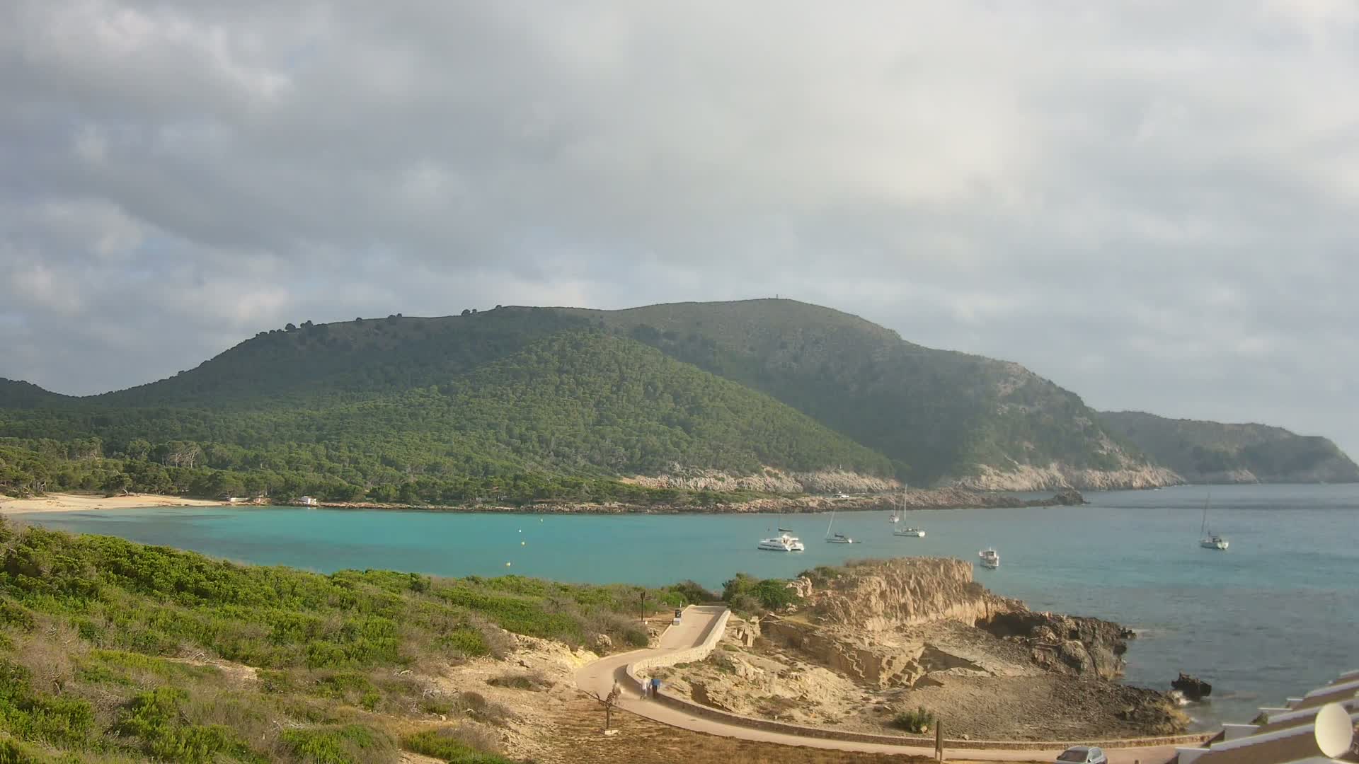Capdepera, Cala Agulla Cove Live Cam - Mallorca, Balearic Islands, Spain