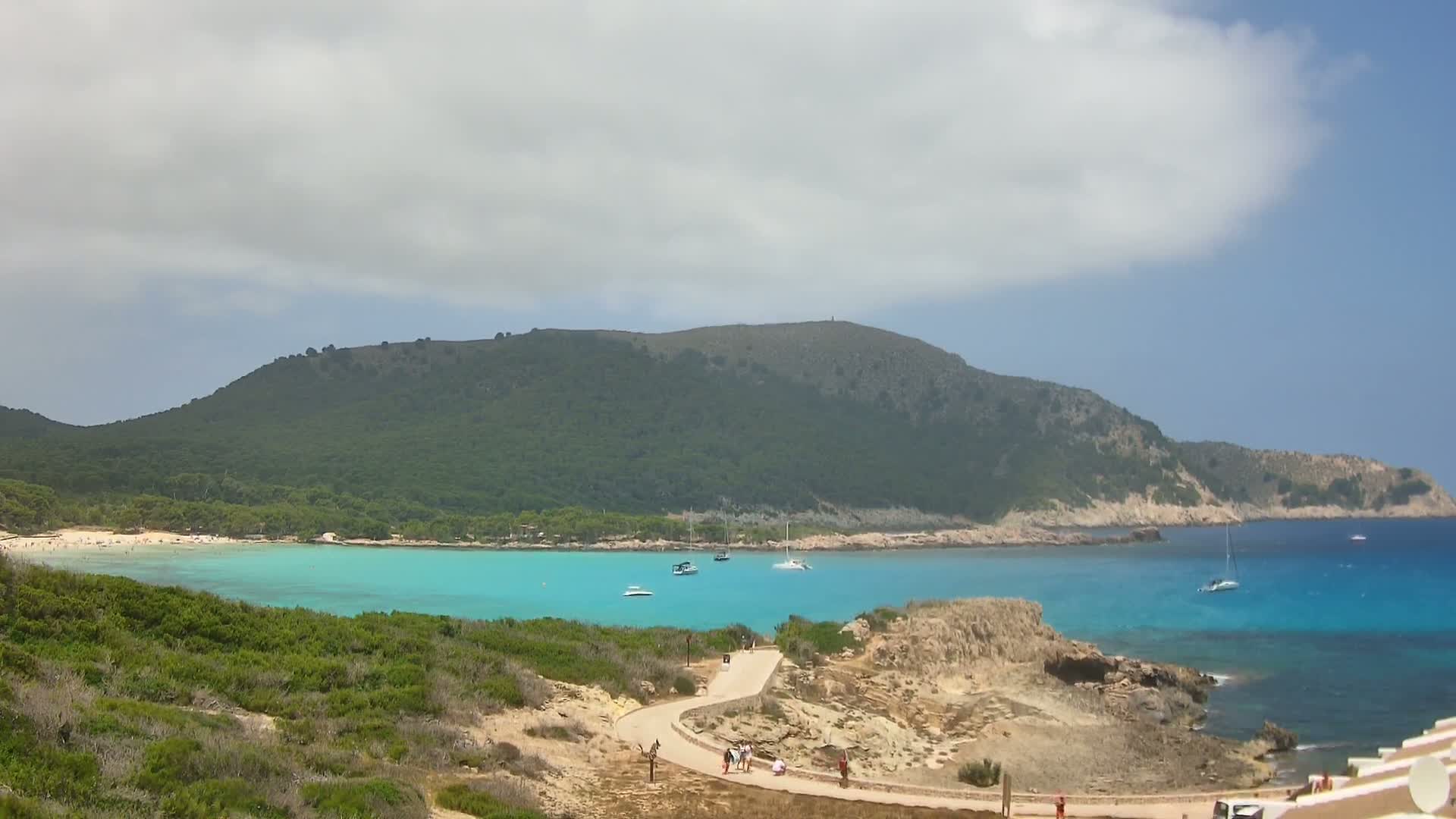 Capdepera, Cala Agulla Cove Live Cam - Mallorca, Balearic Islands, Spain