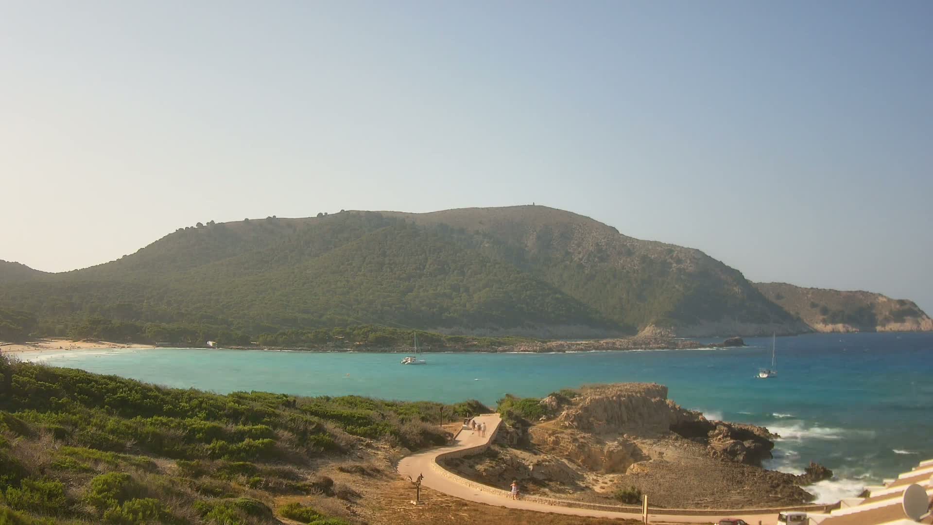 Capdepera, Cala Agulla Cove Live Cam - Mallorca, Balearic Islands, Spain
