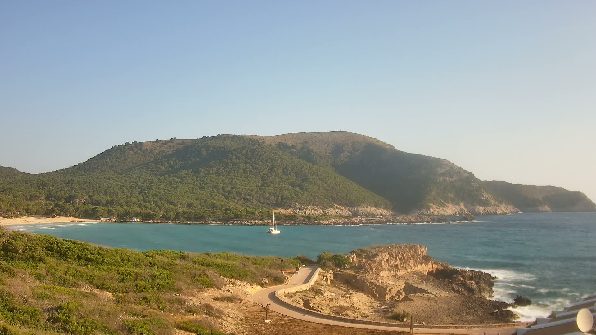 Capdepera, Cala Agulla Cove Live Cam - Mallorca, Balearic Islands, Spain