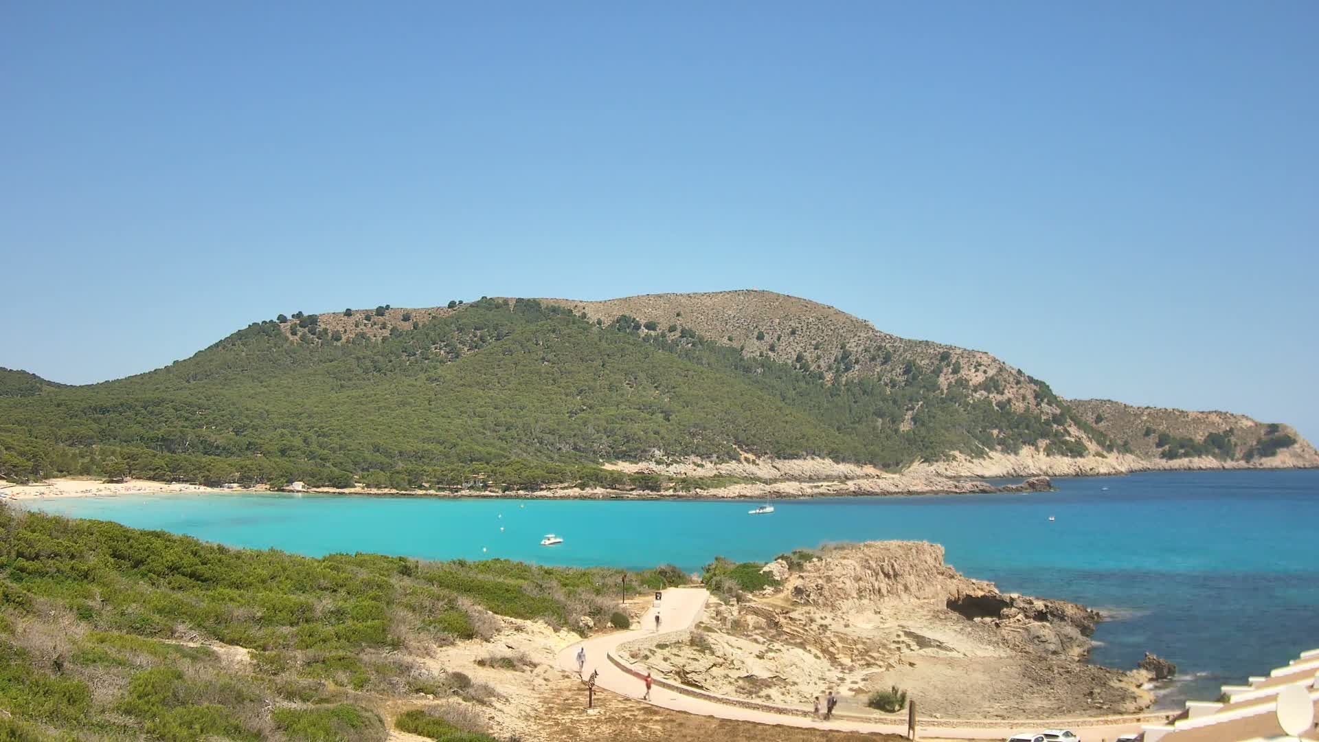 Capdepera, Cala Agulla Cove Live Cam - Mallorca, Balearic Islands, Spain