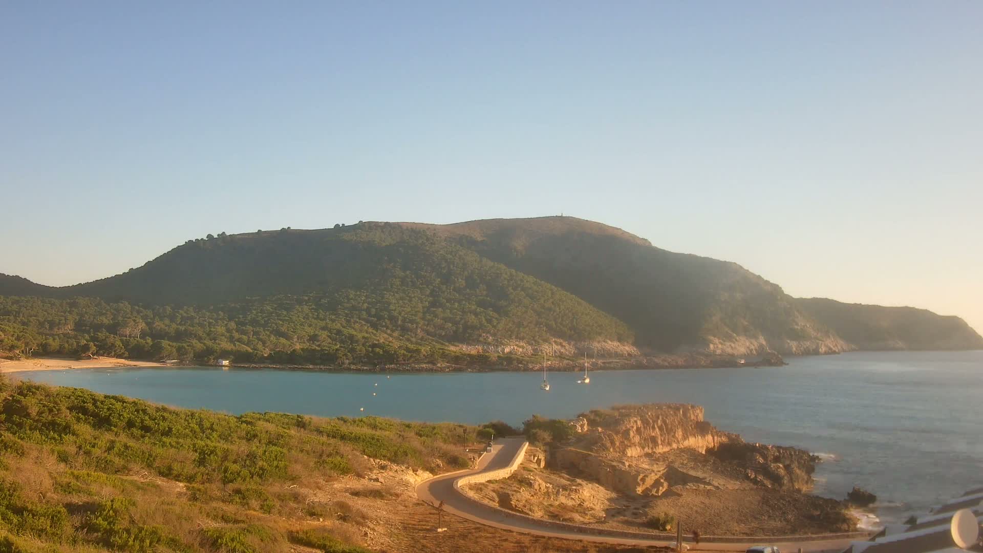 Capdepera, Cala Agulla Cove Live Cam - Mallorca, Balearic Islands, Spain