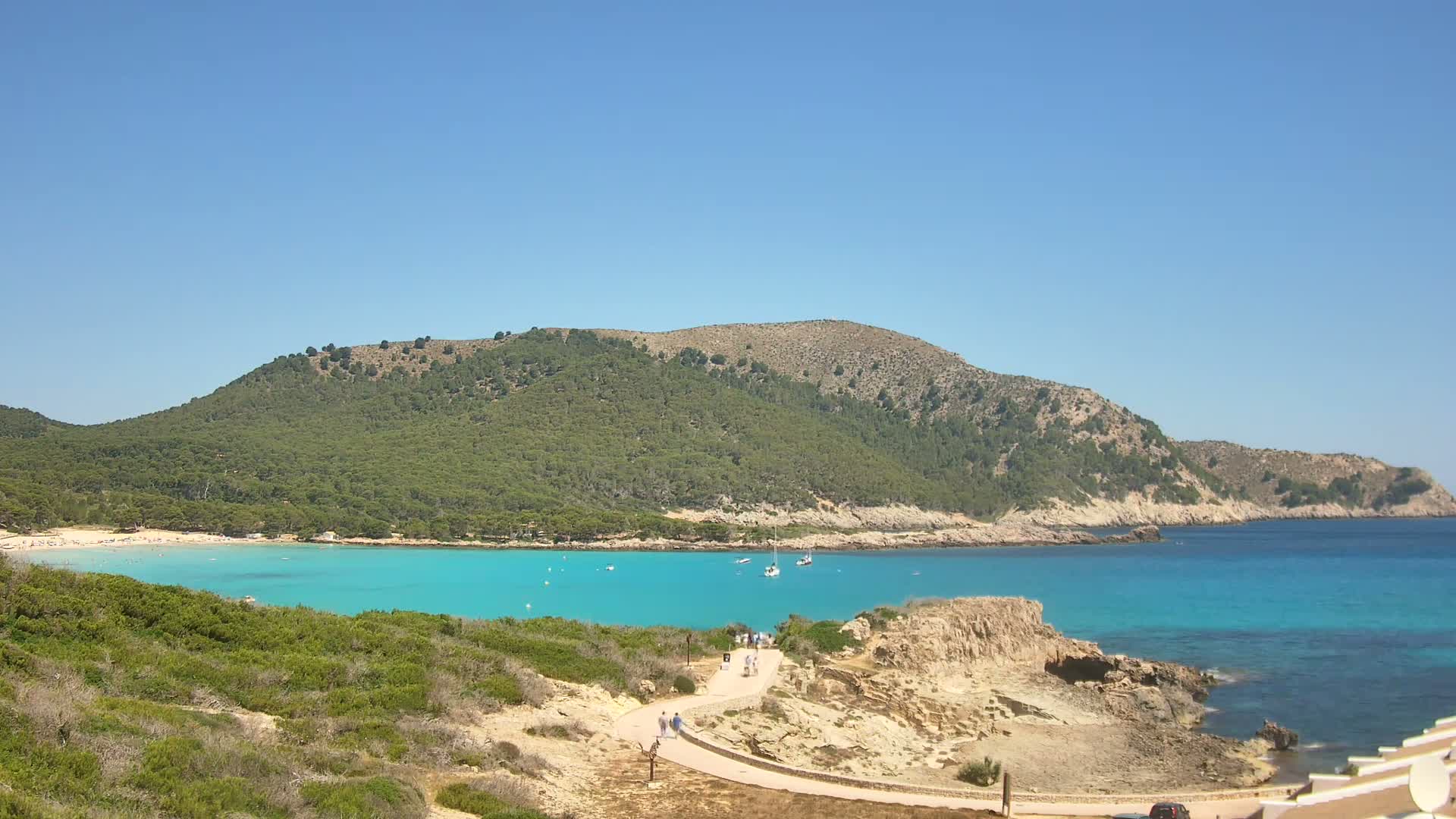 Capdepera, Cala Agulla Cove Live Cam - Mallorca, Balearic Islands, Spain
