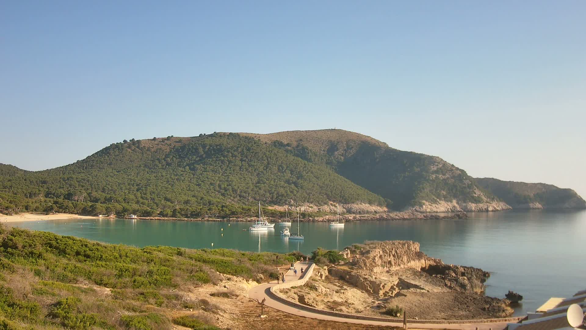 Capdepera, Cala Agulla Cove Live Cam - Mallorca, Balearic Islands, Spain