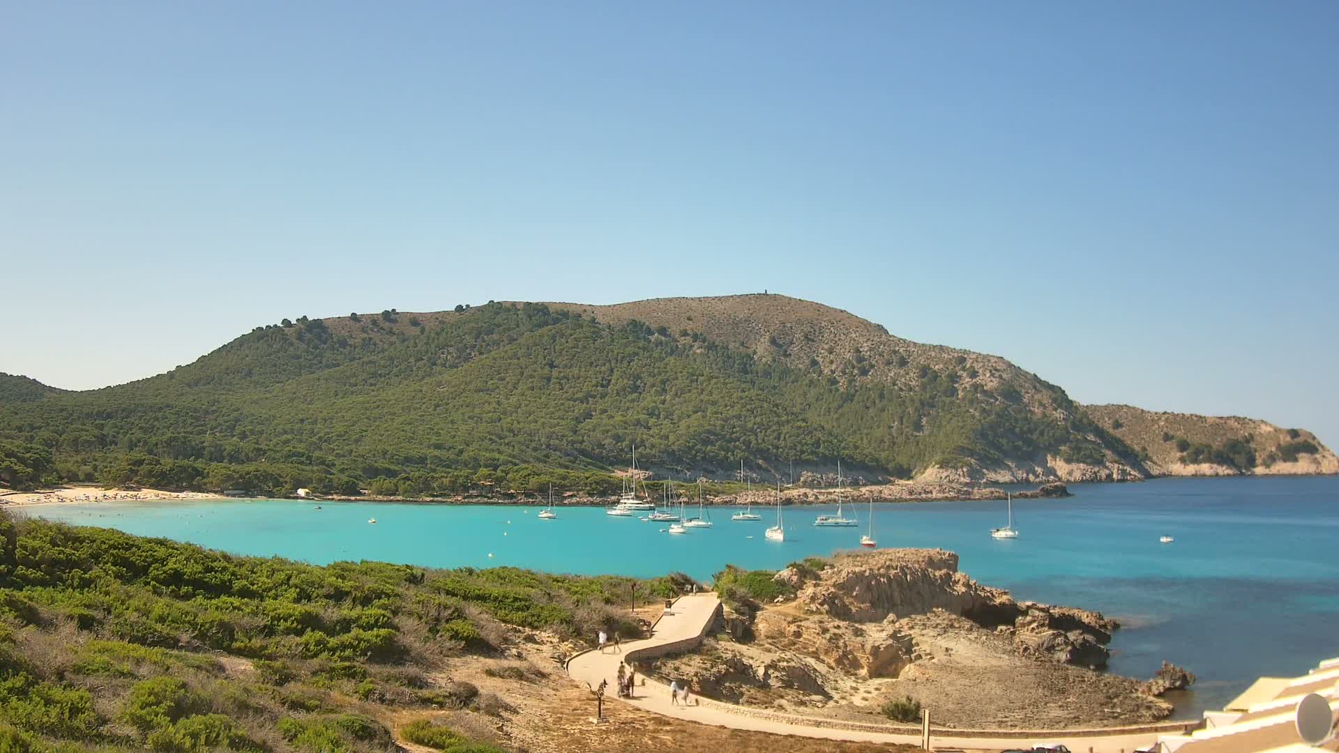 Capdepera, Cala Agulla Cove Live Cam - Mallorca, Balearic Islands, Spain