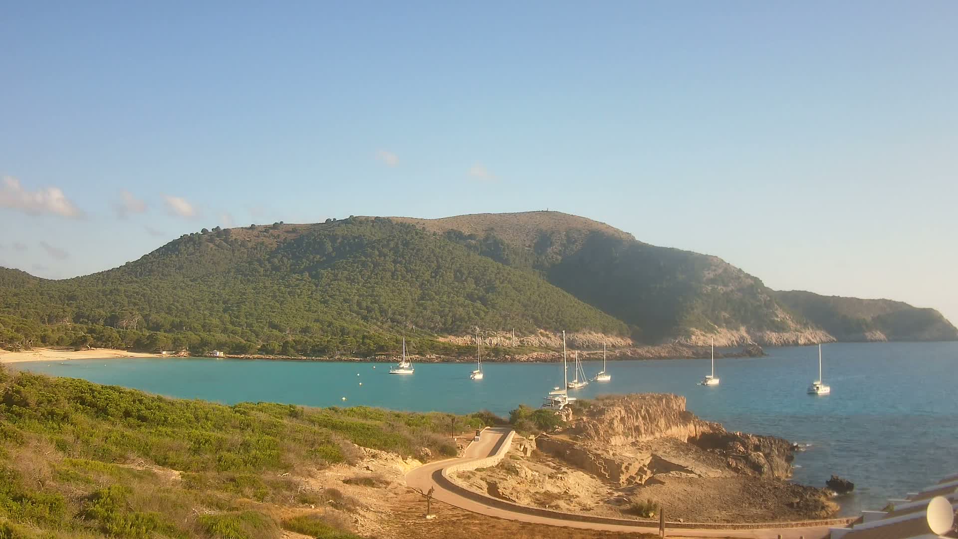 Capdepera, Cala Agulla Cove Live Cam - Mallorca, Balearic Islands, Spain
