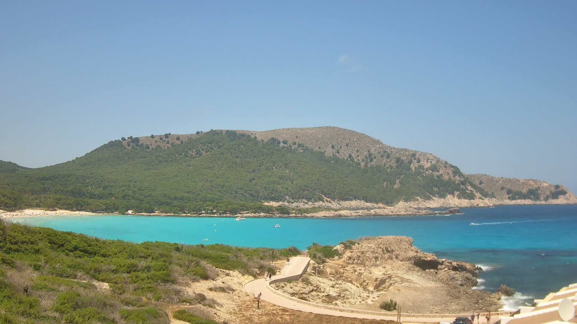 Capdepera, Cala Agulla Cove Live Cam - Mallorca, Balearic Islands, Spain
