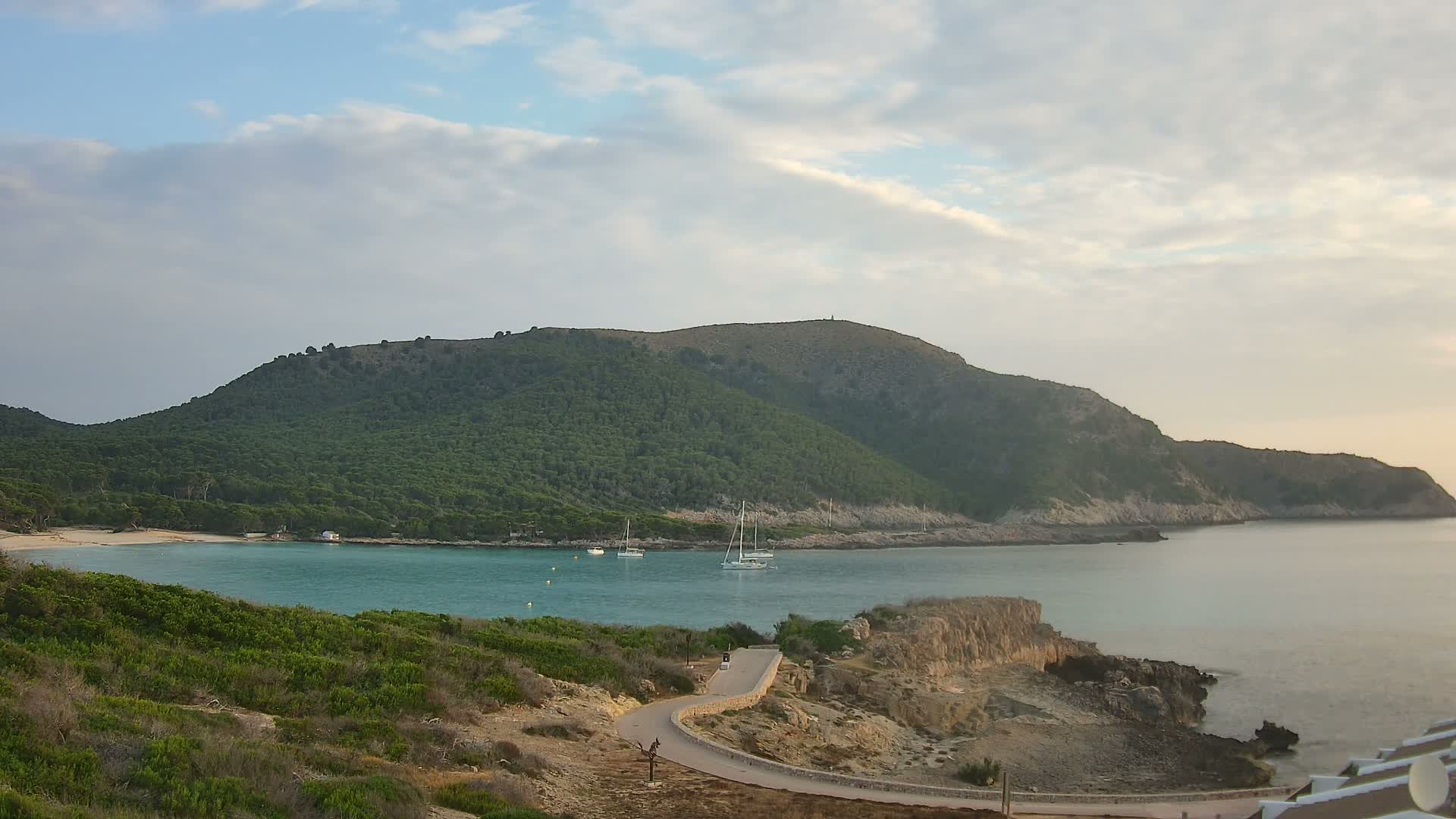 Capdepera, Cala Agulla Cove Live Cam - Mallorca, Balearic Islands, Spain