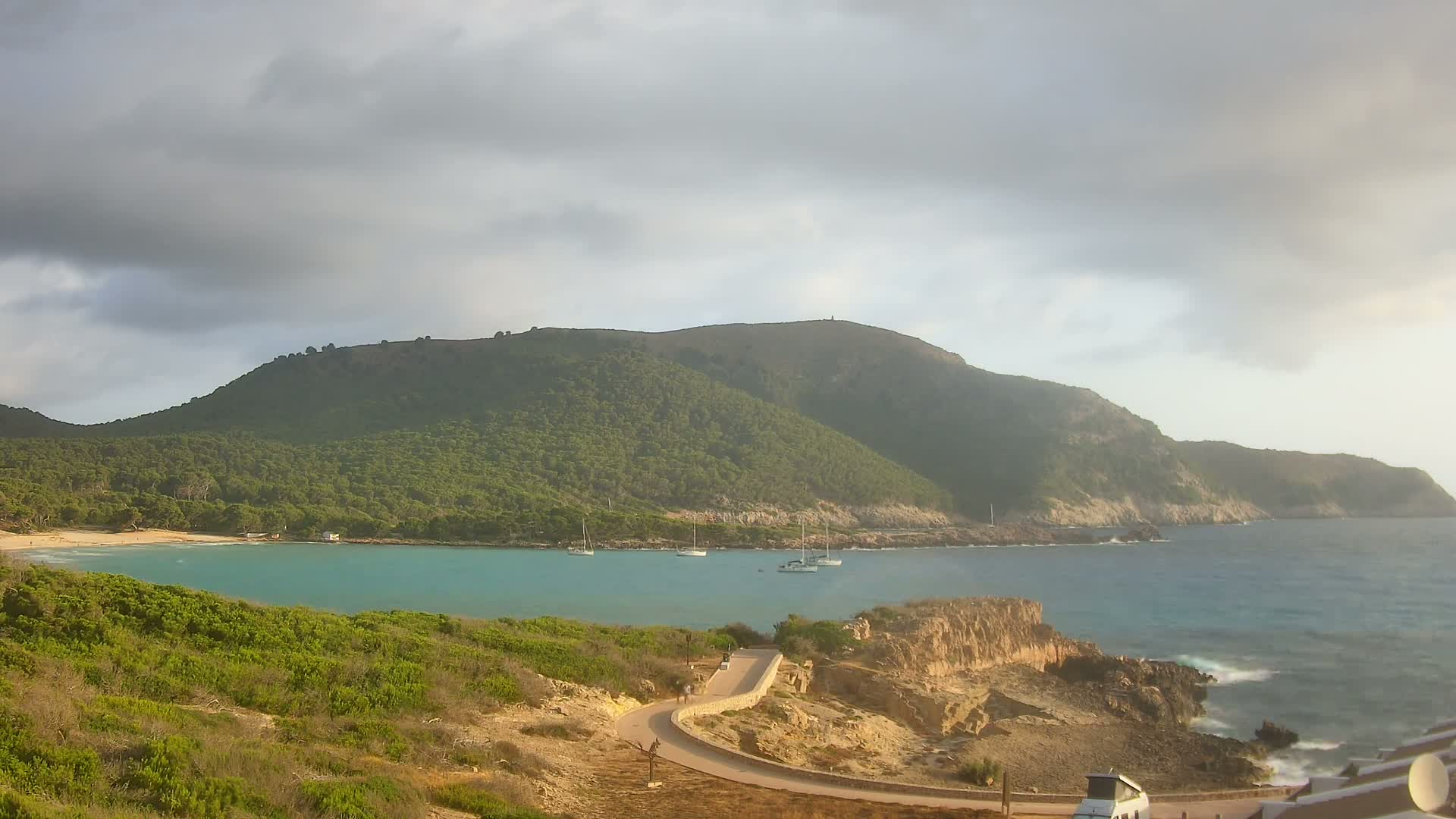 Capdepera, Cala Agulla Cove Live Cam - Mallorca, Balearic Islands, Spain
