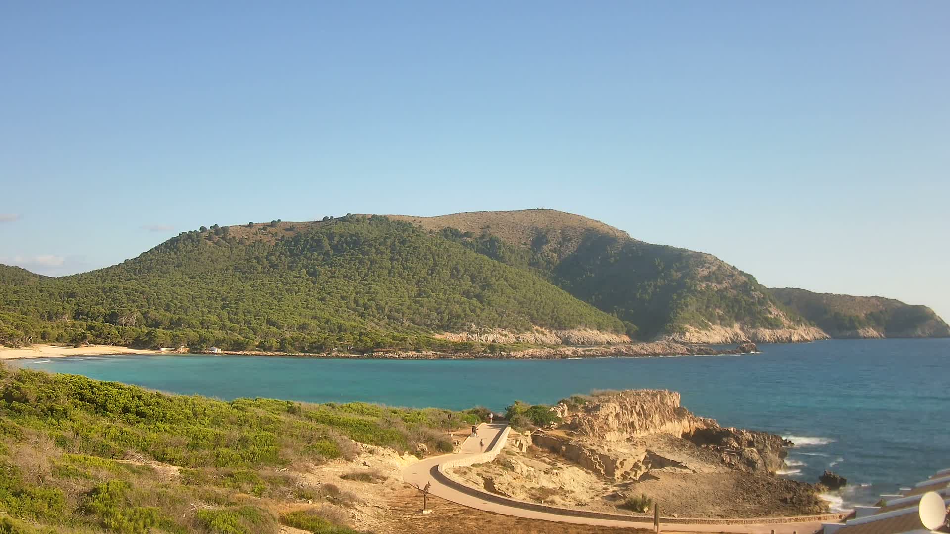 Capdepera, Cala Agulla Cove Live Cam - Mallorca, Balearic Islands, Spain