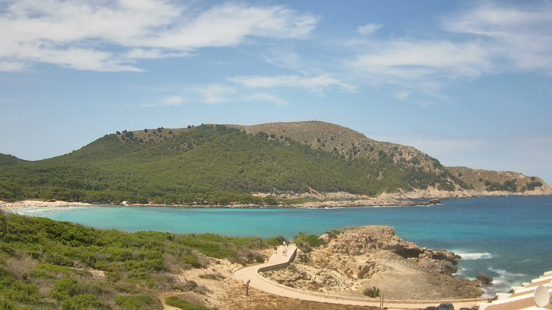 Capdepera, Cala Agulla Cove Live Cam - Mallorca, Balearic Islands, Spain