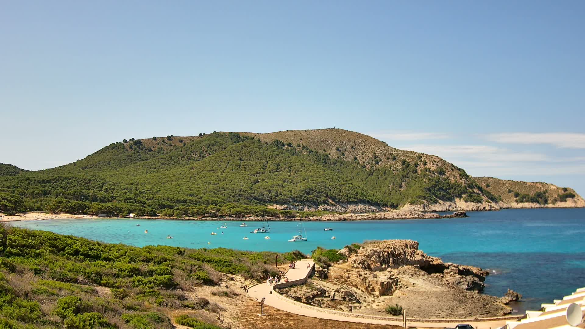 Capdepera, Cala Agulla Cove Live Cam - Mallorca, Balearic Islands, Spain