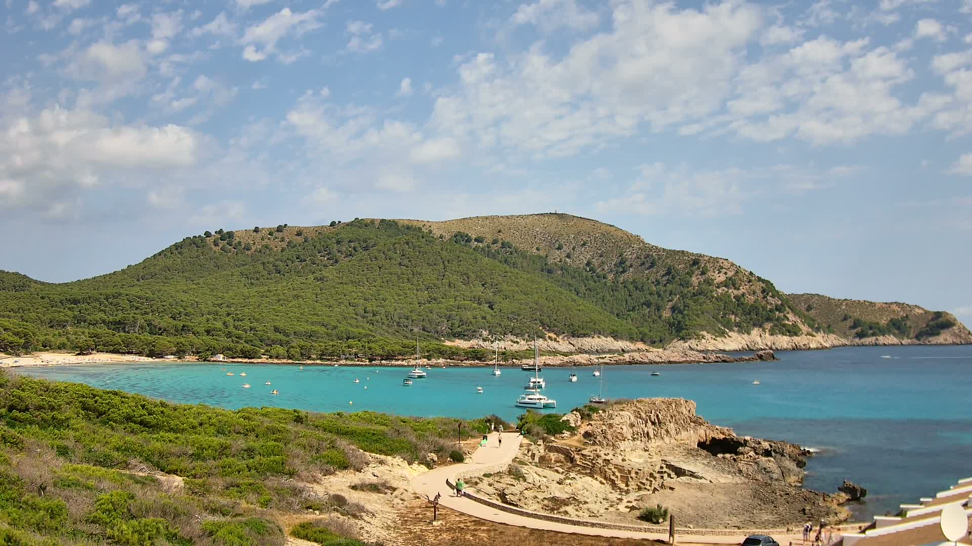Capdepera, Cala Agulla Cove Live Cam - Mallorca, Balearic Islands, Spain