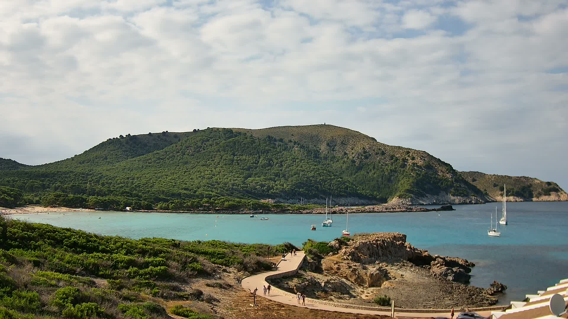 Capdepera, Cala Agulla Cove Live Cam - Mallorca, Balearic Islands, Spain