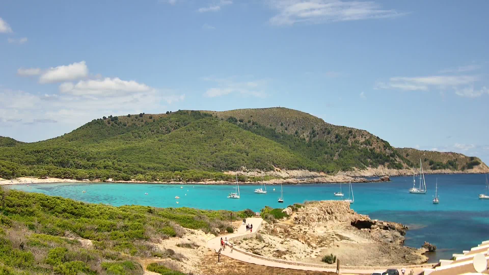 Capdepera, Cala Agulla Cove Live Cam - Mallorca, Balearic Islands, Spain