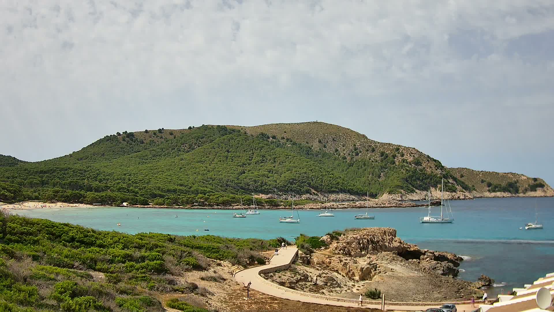 Capdepera, Cala Agulla Cove Live Cam - Mallorca, Balearic Islands, Spain