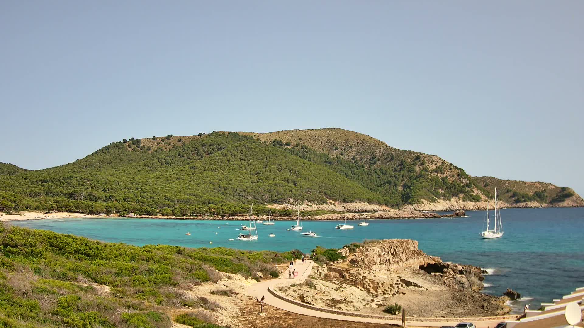 Capdepera, Cala Agulla Cove Live Cam - Mallorca, Balearic Islands, Spain