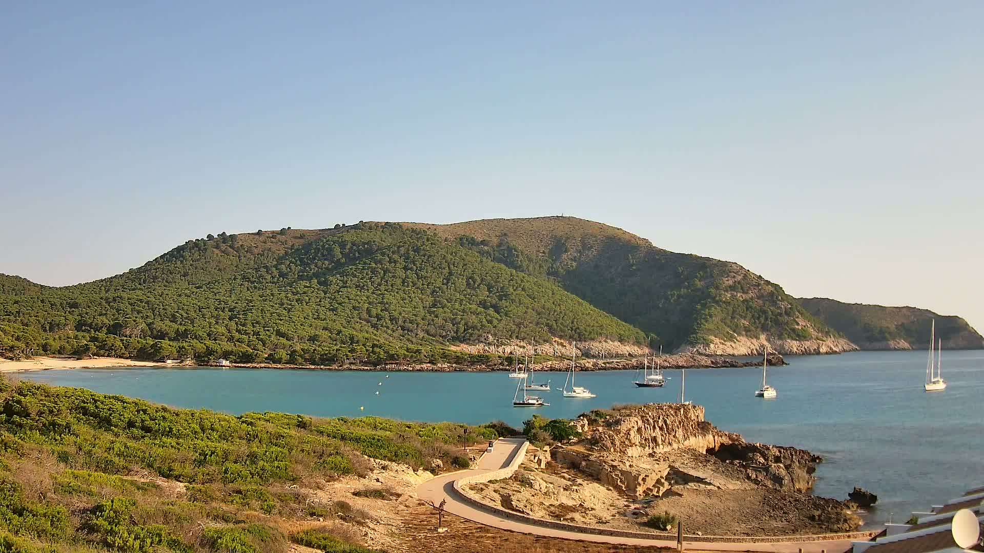 Capdepera, Cala Agulla Cove Live Cam - Mallorca, Balearic Islands, Spain
