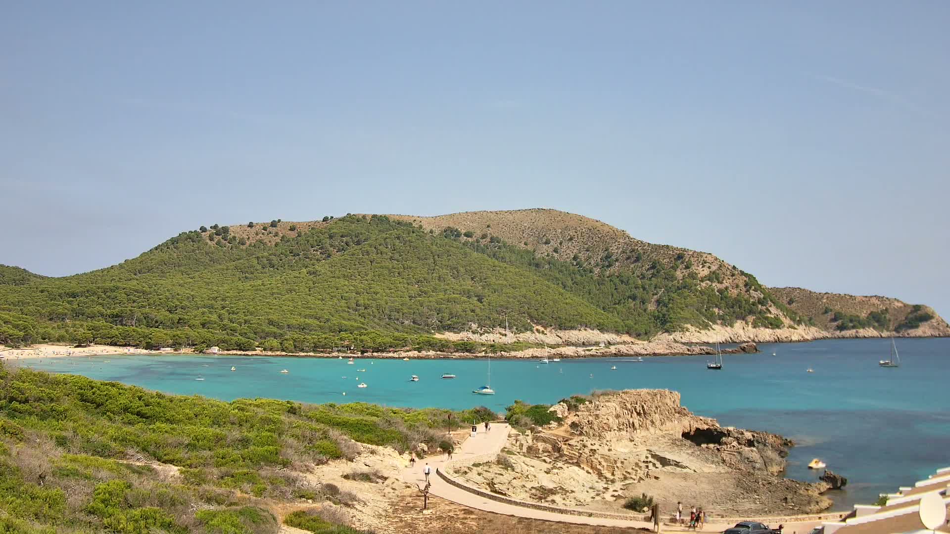 Capdepera, Cala Agulla Cove Live Cam - Mallorca, Balearic Islands, Spain