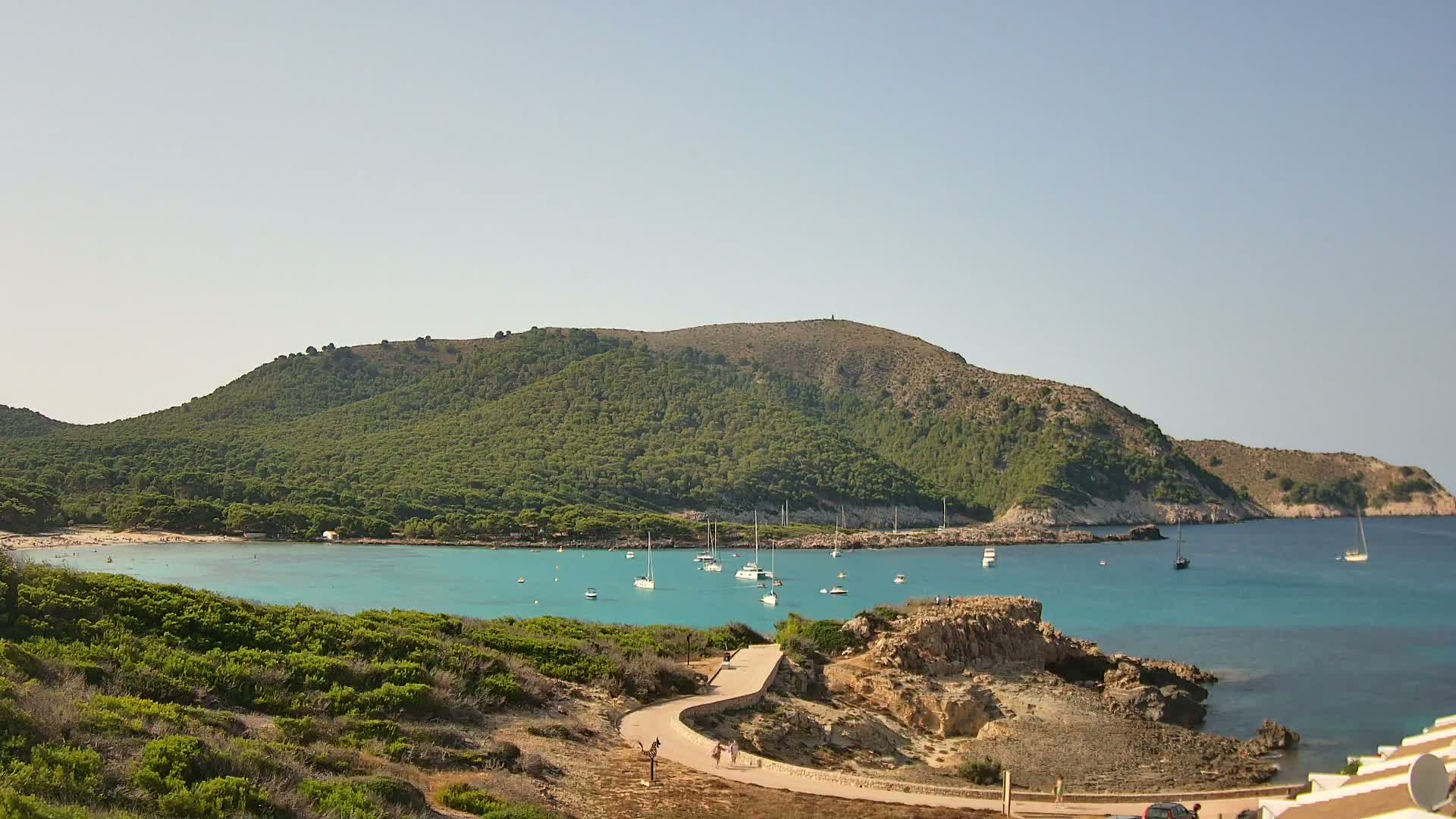 Capdepera, Cala Agulla Cove Live Cam - Mallorca, Balearic Islands, Spain