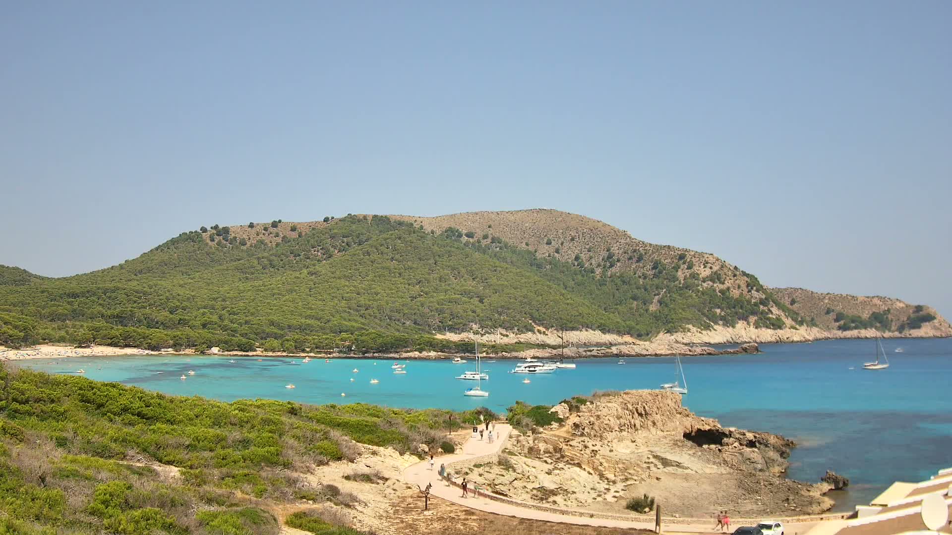 Capdepera, Cala Agulla Cove Live Cam - Mallorca, Balearic Islands, Spain