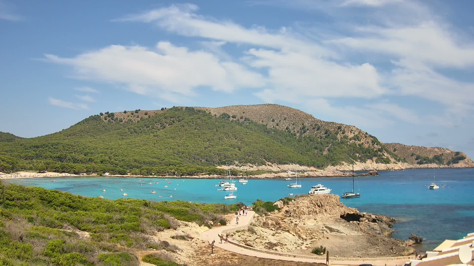 Capdepera, Cala Agulla Cove Live Cam - Mallorca, Balearic Islands, Spain