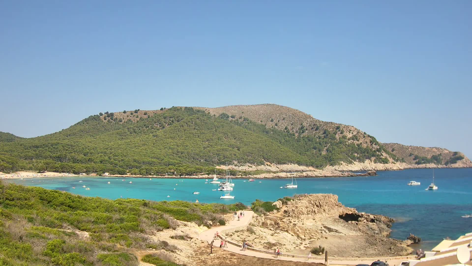 Capdepera, Cala Agulla Cove Live Cam - Mallorca, Balearic Islands, Spain