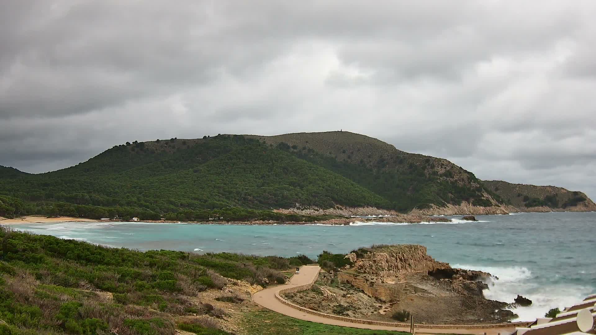 Capdepera, Cala Agulla Cove Live Cam - Mallorca, Balearic Islands, Spain
