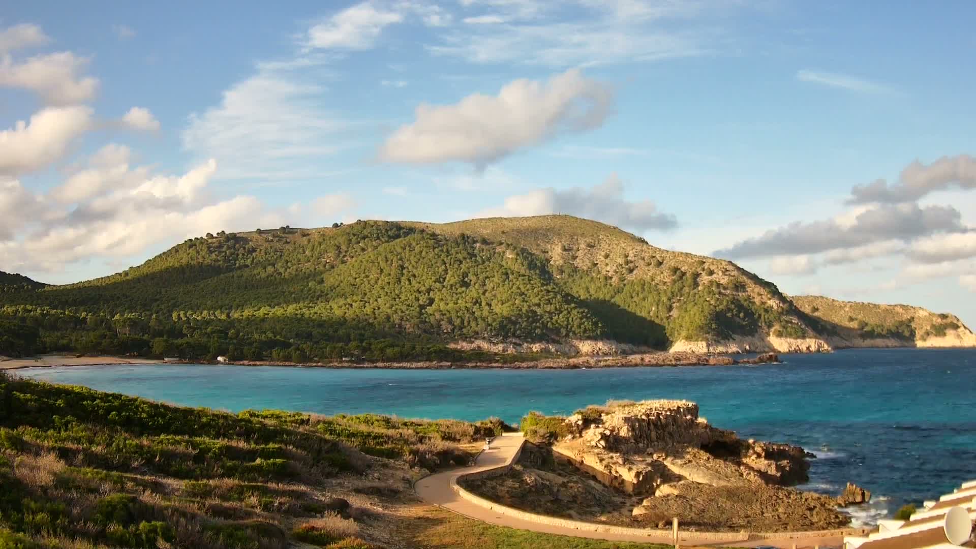Capdepera, Cala Agulla Cove Live Cam - Mallorca, Balearic Islands, Spain