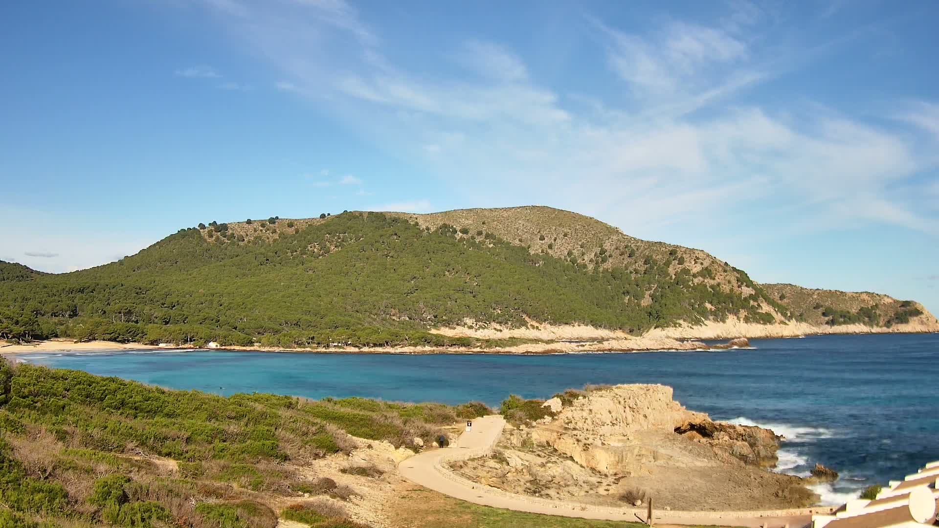 Capdepera, Cala Agulla Cove Live Cam - Mallorca, Balearic Islands, Spain