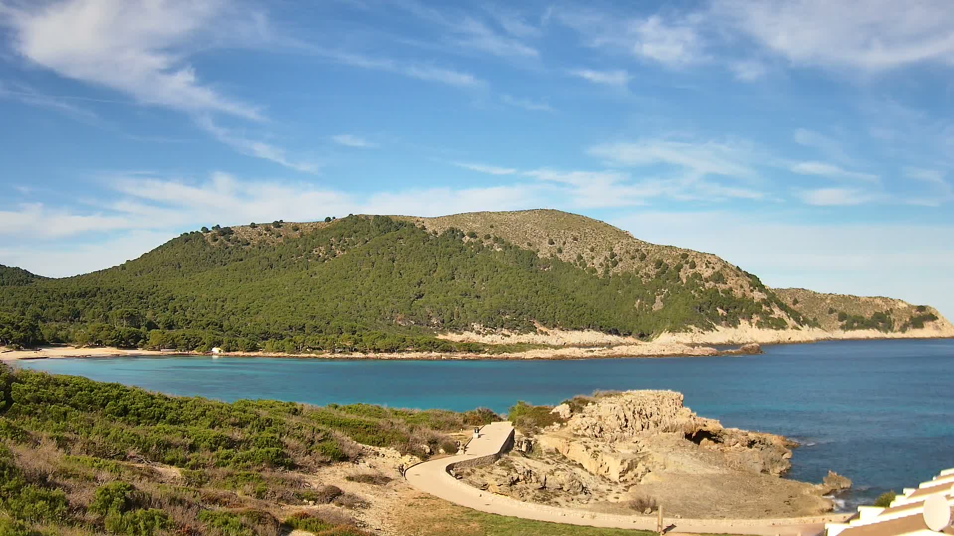 Capdepera, Cala Agulla Cove Live Cam - Mallorca, Balearic Islands, Spain