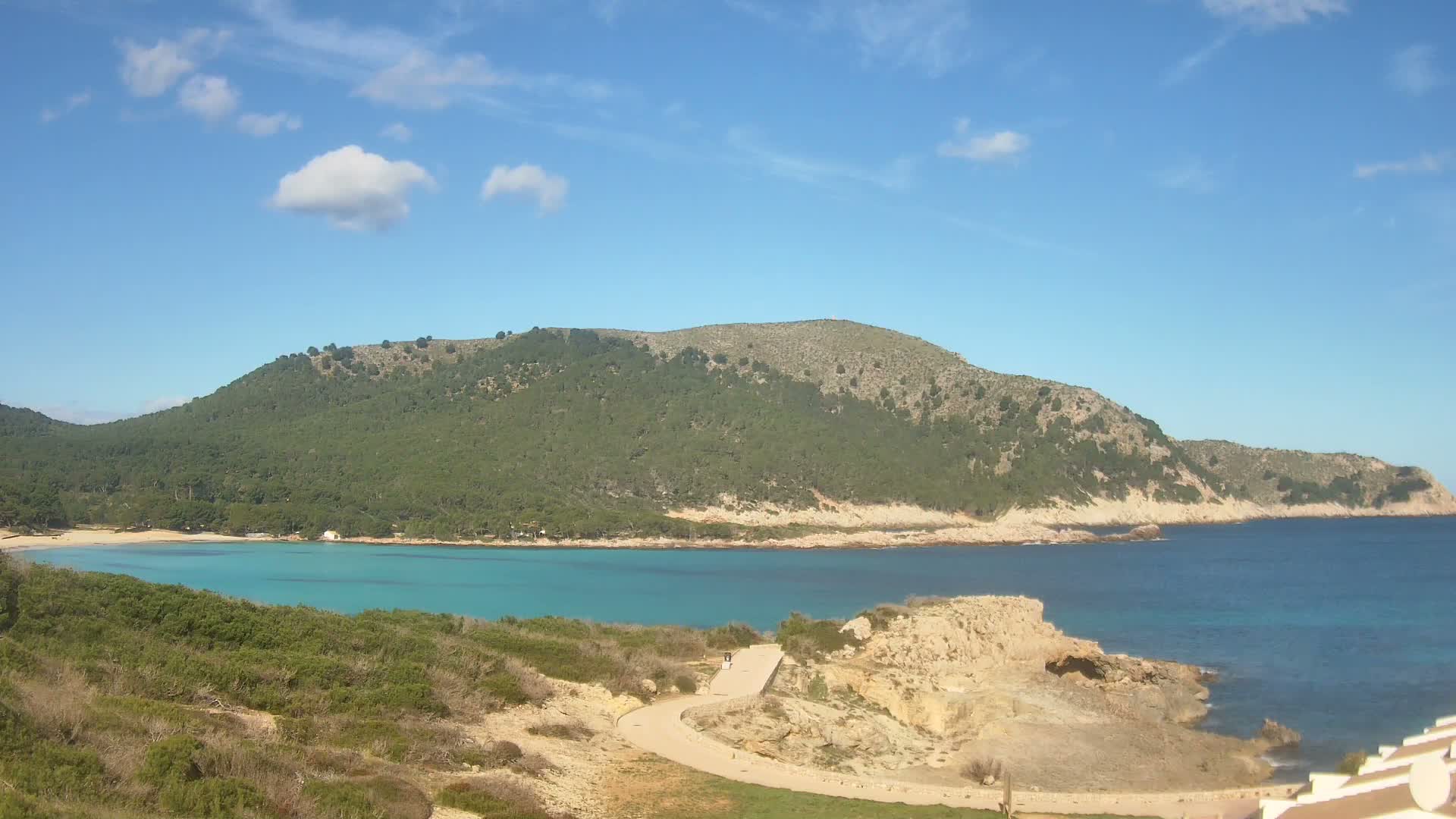 Capdepera, Cala Agulla Cove Live Cam - Mallorca, Balearic Islands, Spain